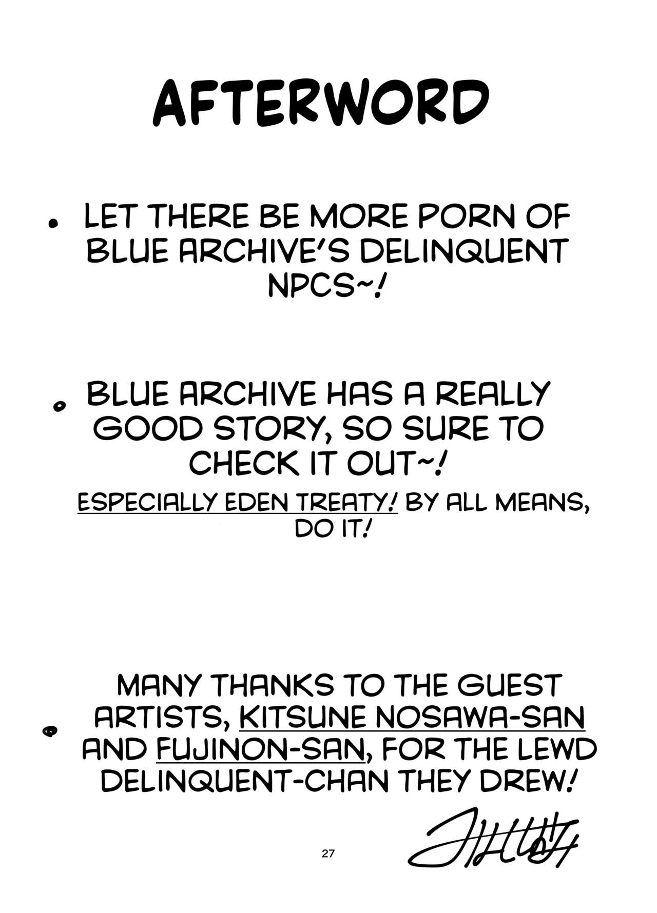 Miss Delinquent’s Punishment Club (Blue Archive) [Miyoshi] 1 . Miss Delinquent's Punishment Club - Chapter 1 (Blue Archive) [Miyoshi] – page 27