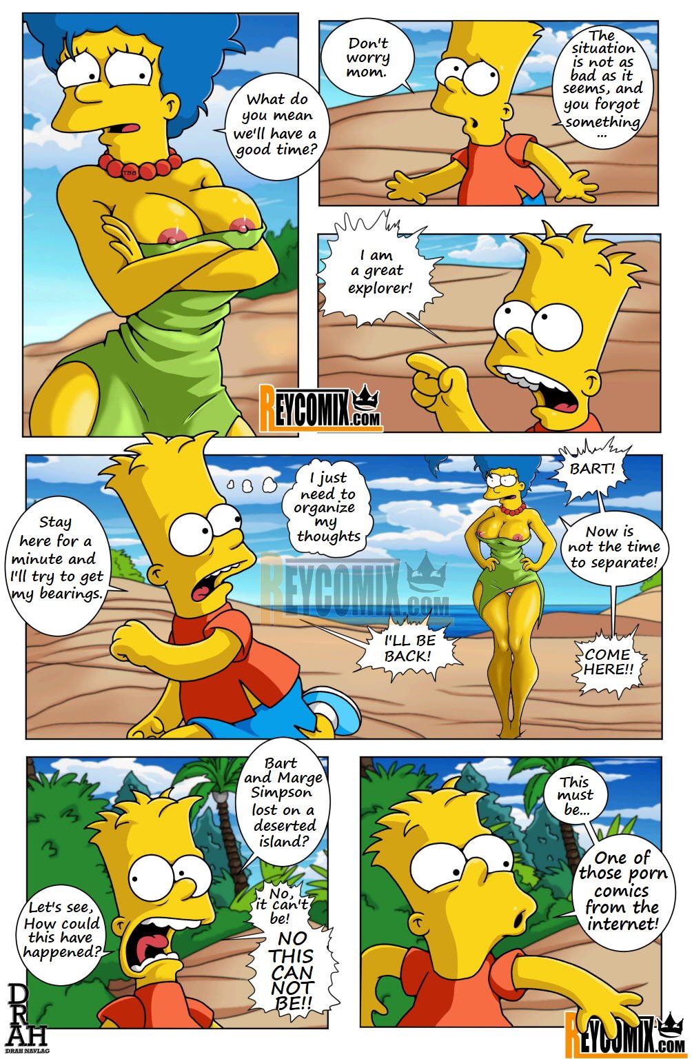 Paradise (The Simpsons) [Drah Navlag] 1 . Paradise  - Chapter 1 (The Simpsons) [Drah Navlag] – page 6