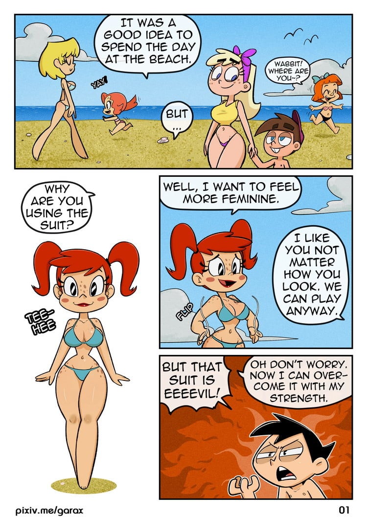 XJ-9 Beach (My Life As A Teenage Robot) [Garabatoz] 1 . XJ-9 Beach - Chapter 1 (My Life As A Teenage Robot) [Garabatoz] – page 2