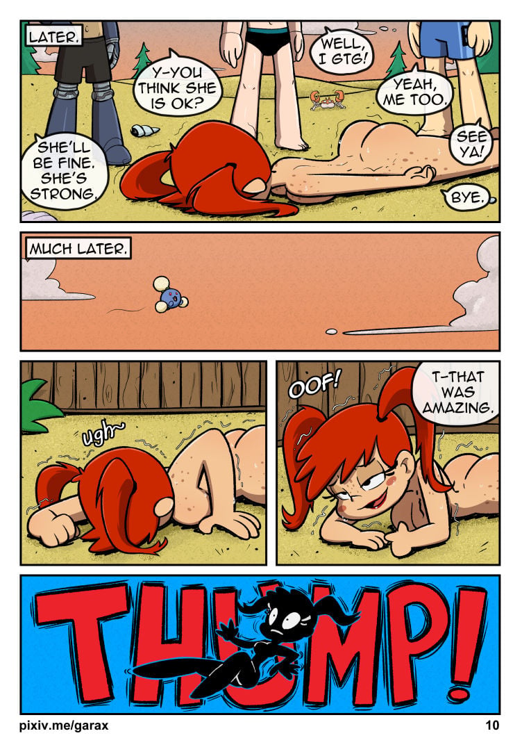 XJ-9 Beach (My Life As A Teenage Robot) [Garabatoz] 2 . XJ-9 Beach - Chapter 2 (My Life As A Teenage Robot) [Garabatoz] – page 12