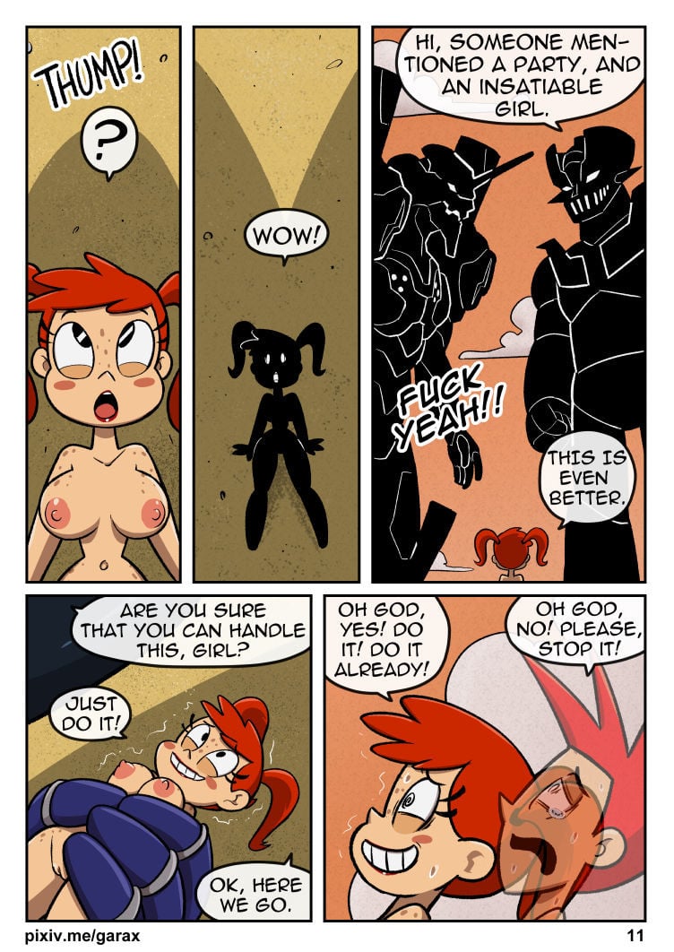 XJ-9 Beach (My Life As A Teenage Robot) [Garabatoz] 2 . XJ-9 Beach - Chapter 2 (My Life As A Teenage Robot) [Garabatoz] – page 13