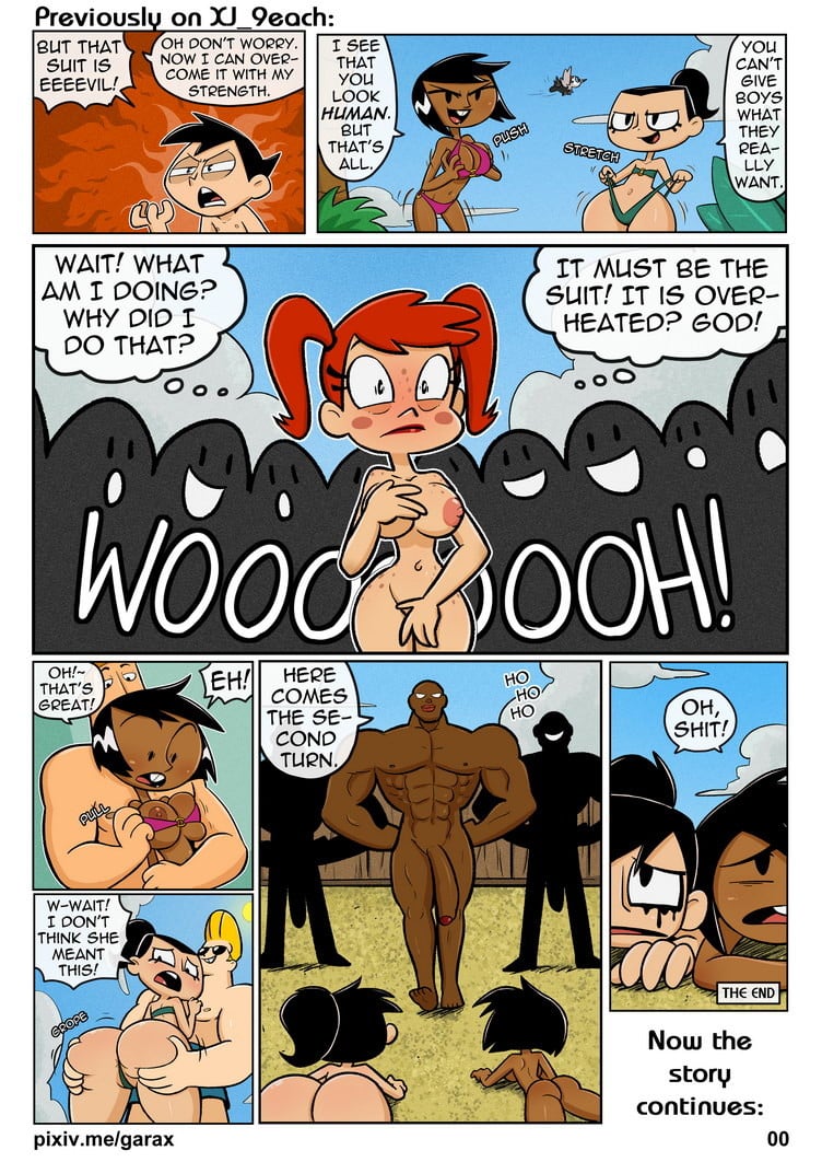 XJ-9 Beach (My Life As A Teenage Robot) [Garabatoz] 2 . XJ-9 Beach - Chapter 2 (My Life As A Teenage Robot) [Garabatoz] – page 2