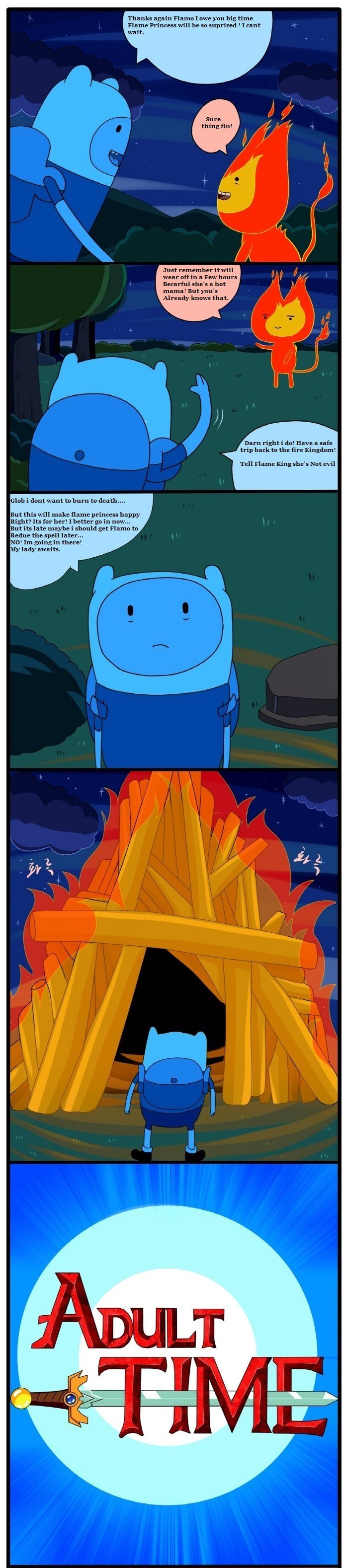 Adult Time (Adventure Time) [WB] 1 . Adult Time - Chapter 1 (Adventure Time) [WB] – page 1