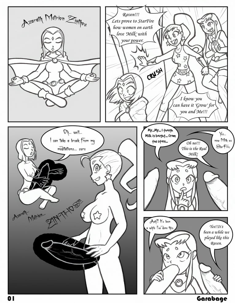 Futeen Titans (Teen Titans) [Garabatoz] 1 . Futeen Titans - Chapter 1 (Teen Titans) [Garabatoz] – page 1