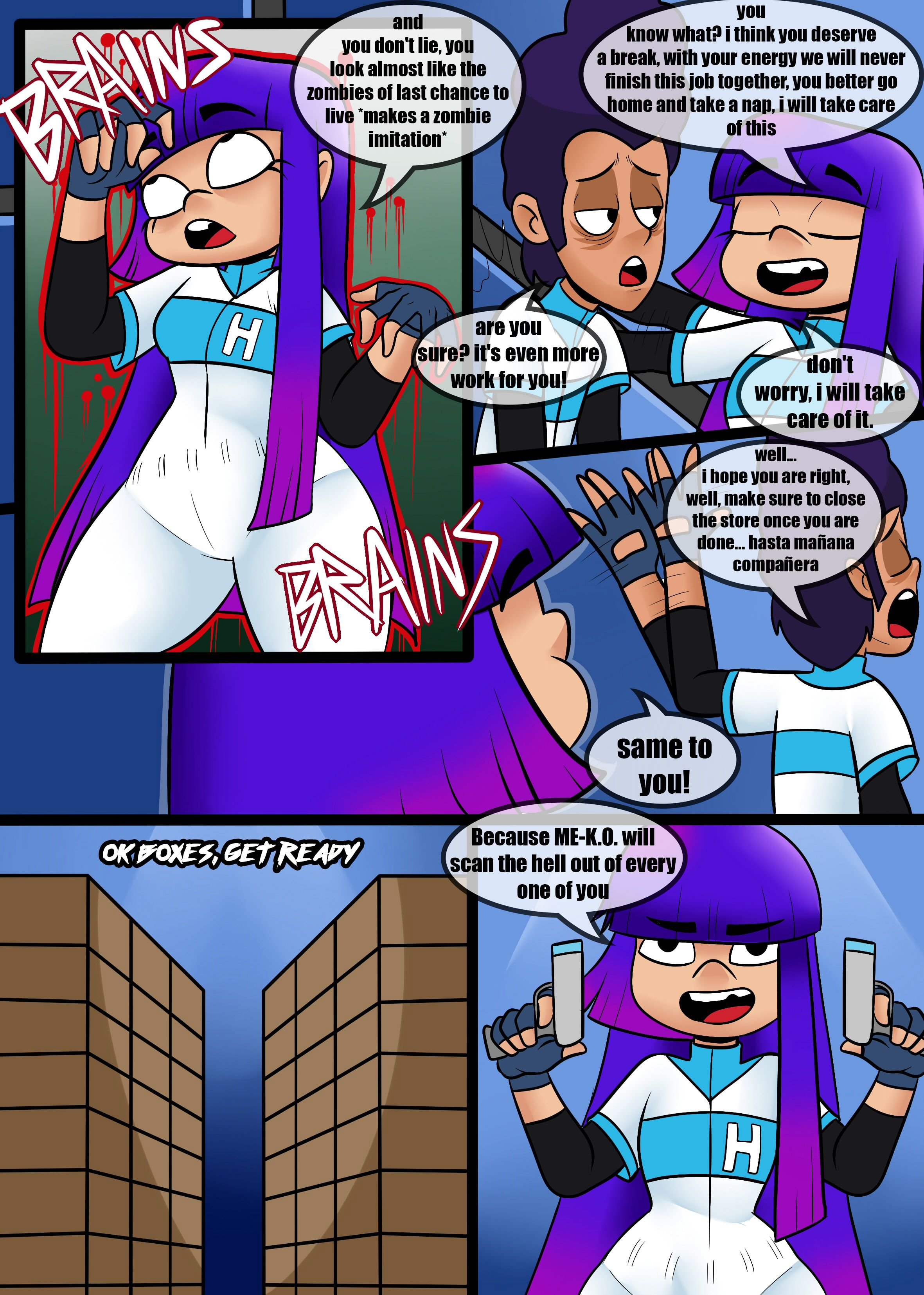Me-K Clones (Glitch Techs) [ZaicoMaster14] 1 . Me-K Clones  - Chapter 1 (Glitch Techs) [Zaicomaster14] – page 3