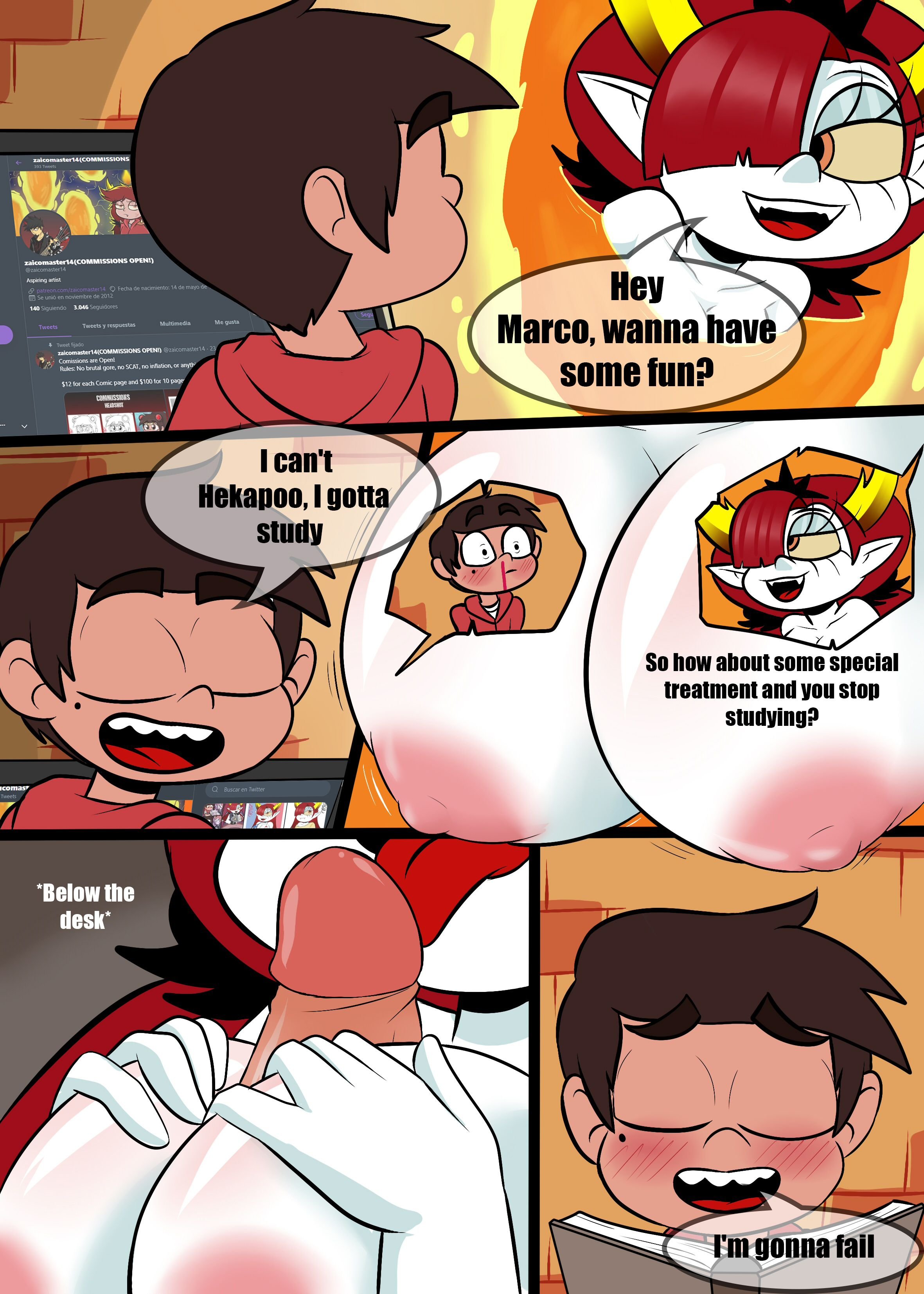 A Vampire’s Prisoner (Star vs. The Forces of Evil) [ZaicoMaster14] 1 . A Vampire's Prisoner  - Chapter 1 (Star vs. The Forces of Evil) [ZaicoMaster14] – page 21