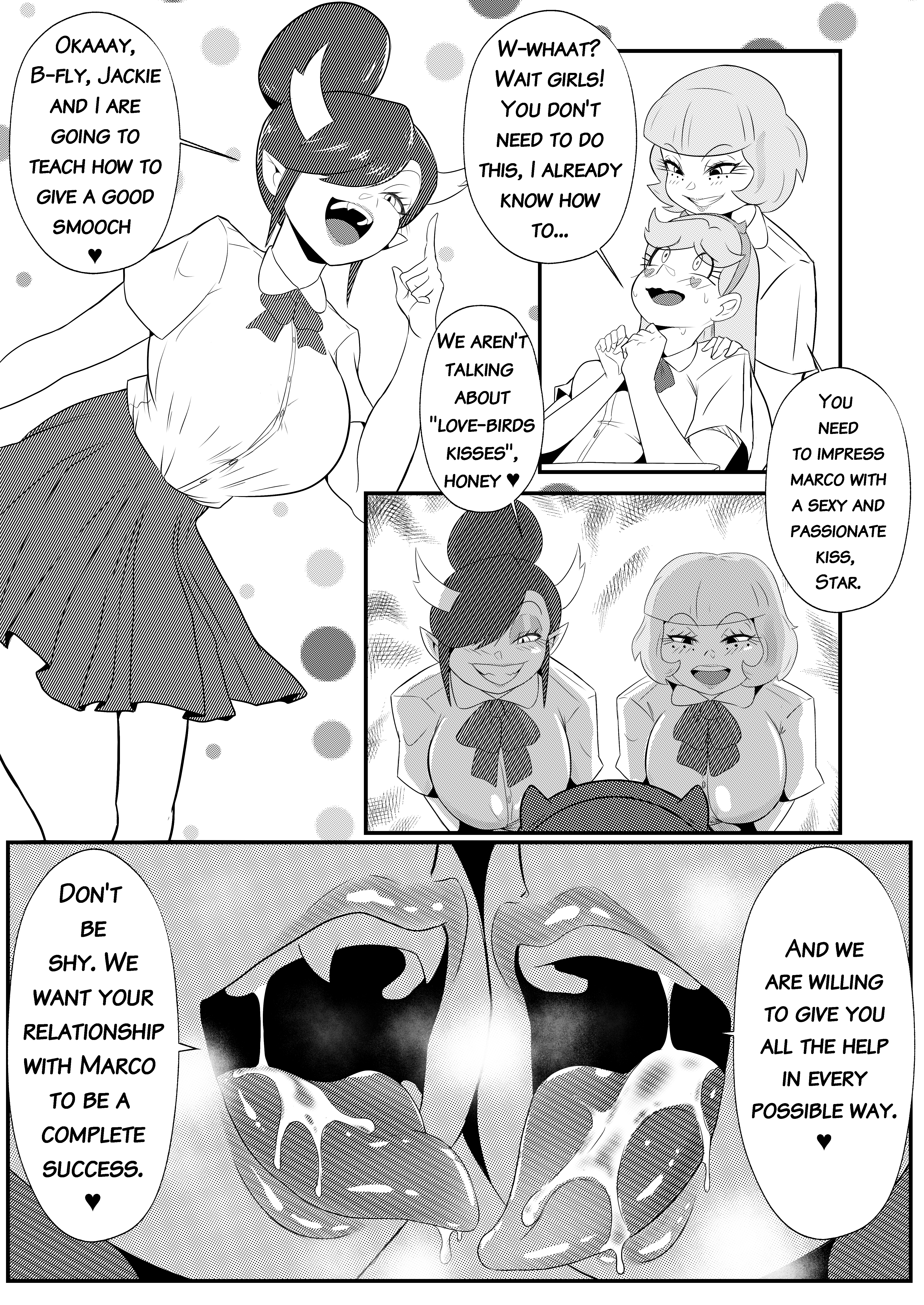 Kissing Lesson (Star VS. The Forces Of Evil) [Banjabu] 1 . Kissing Lesson - Chapter 1 (Star VS. The Forces Of Evil) [Banjabu] – page 1