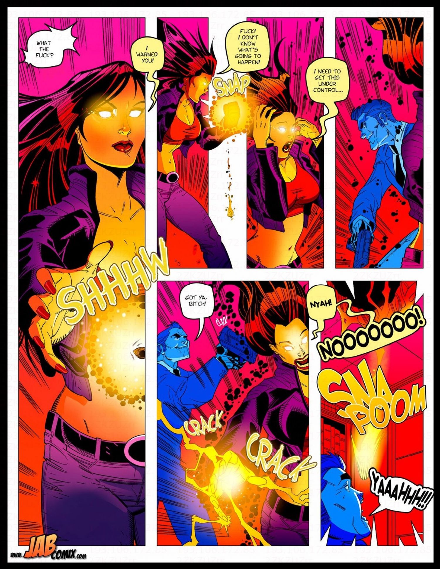 Omega Girl [JABComix] 4 . Omega Girl - Chapter 4 [JABComix] – page 16