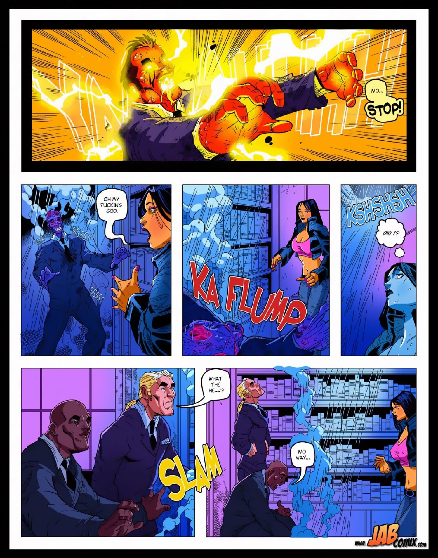 Omega Girl [JABComix] 4 . Omega Girl - Chapter 4 [JABComix] – page 17