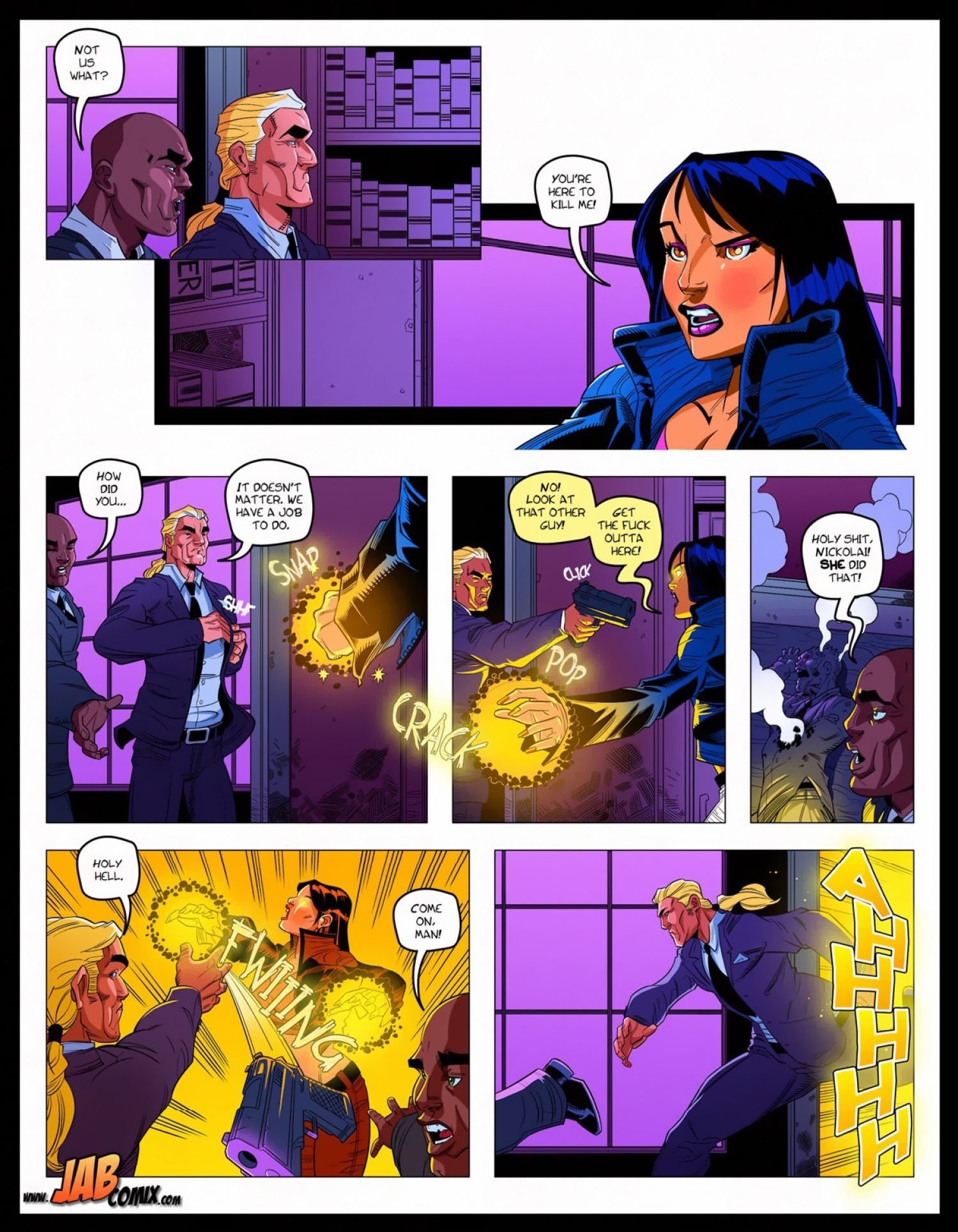 Omega Girl [JABComix] 4 . Omega Girl - Chapter 4 [JABComix] – page 20