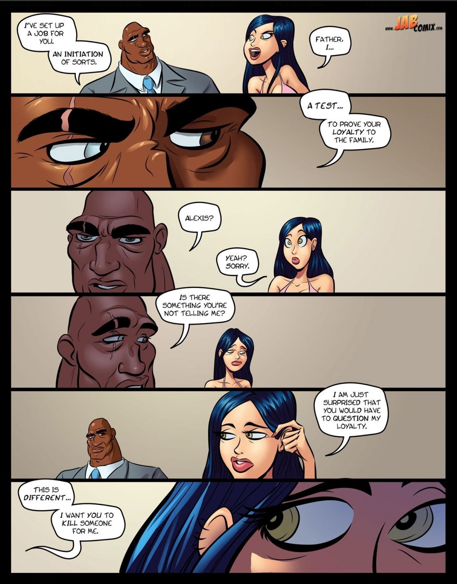Omega Girl [JABComix] 3 . Omega Girl - Chapter 3 [JABComix] – page 8