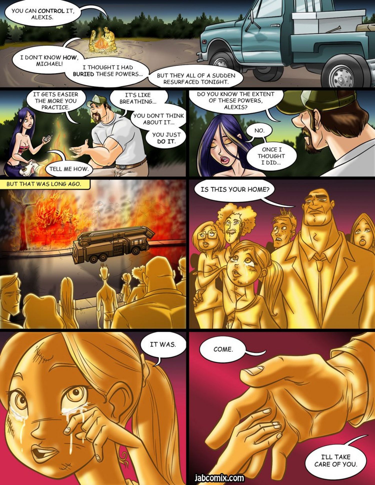Omega Girl [JABComix] 2 . Omega Girl - Chapter 2 [JABComix] – page 4