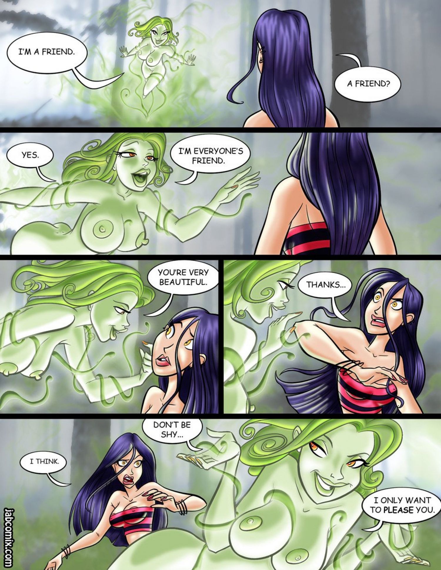 Omega Girl [JABComix] 2 . Omega Girl - Chapter 2 [JABComix] – page 9
