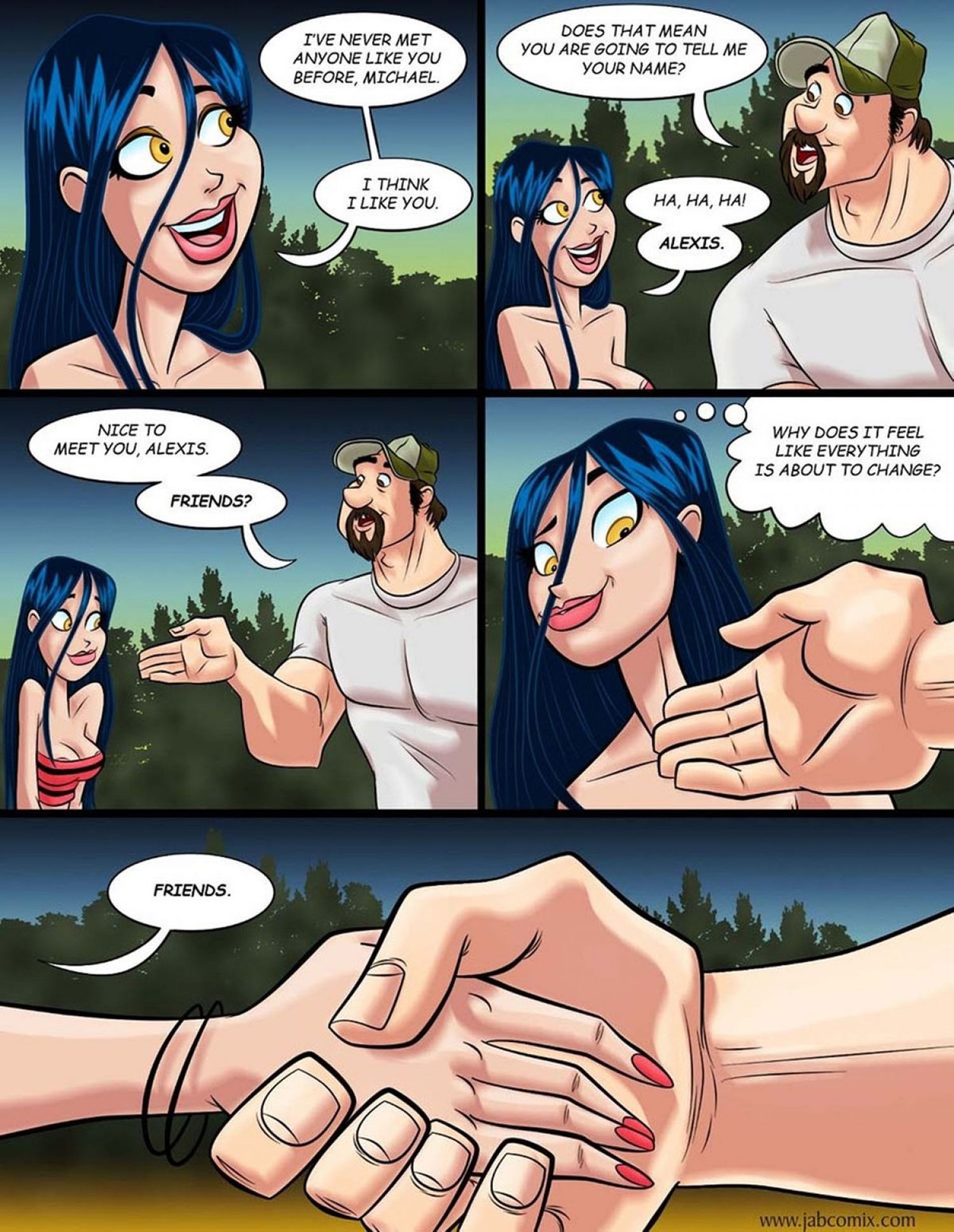 Omega Girl [JABComix] 1 . Omega Girl - Chapter 1 [JABComix] – page 22
