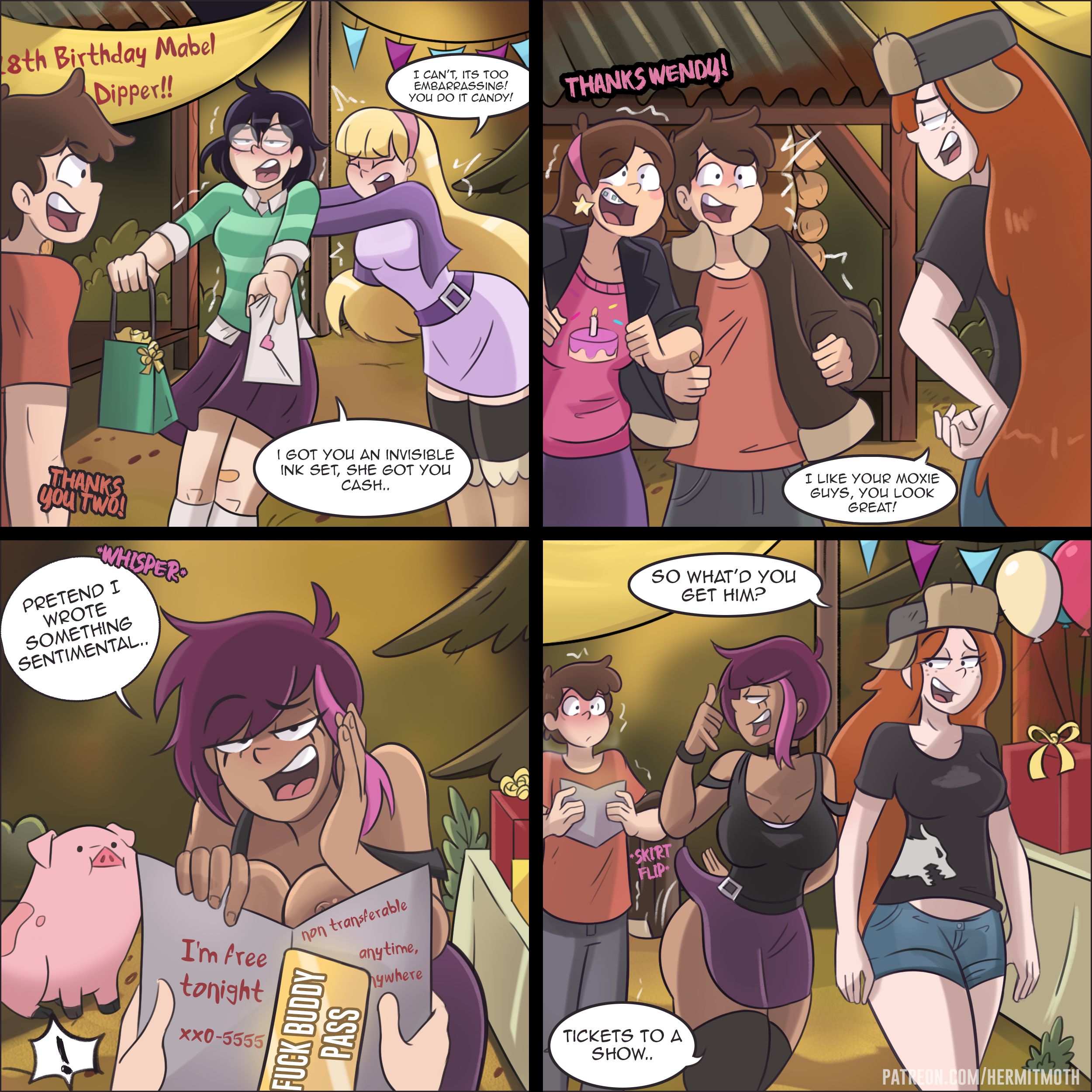 Dipper gets a slice of goth cake (Gravity Falls) [Hermit Moth] 1 . Dipper gets a slice of goth cake  - Chapter 1 (Gravity Falls) [Hermit Moth] – page 1