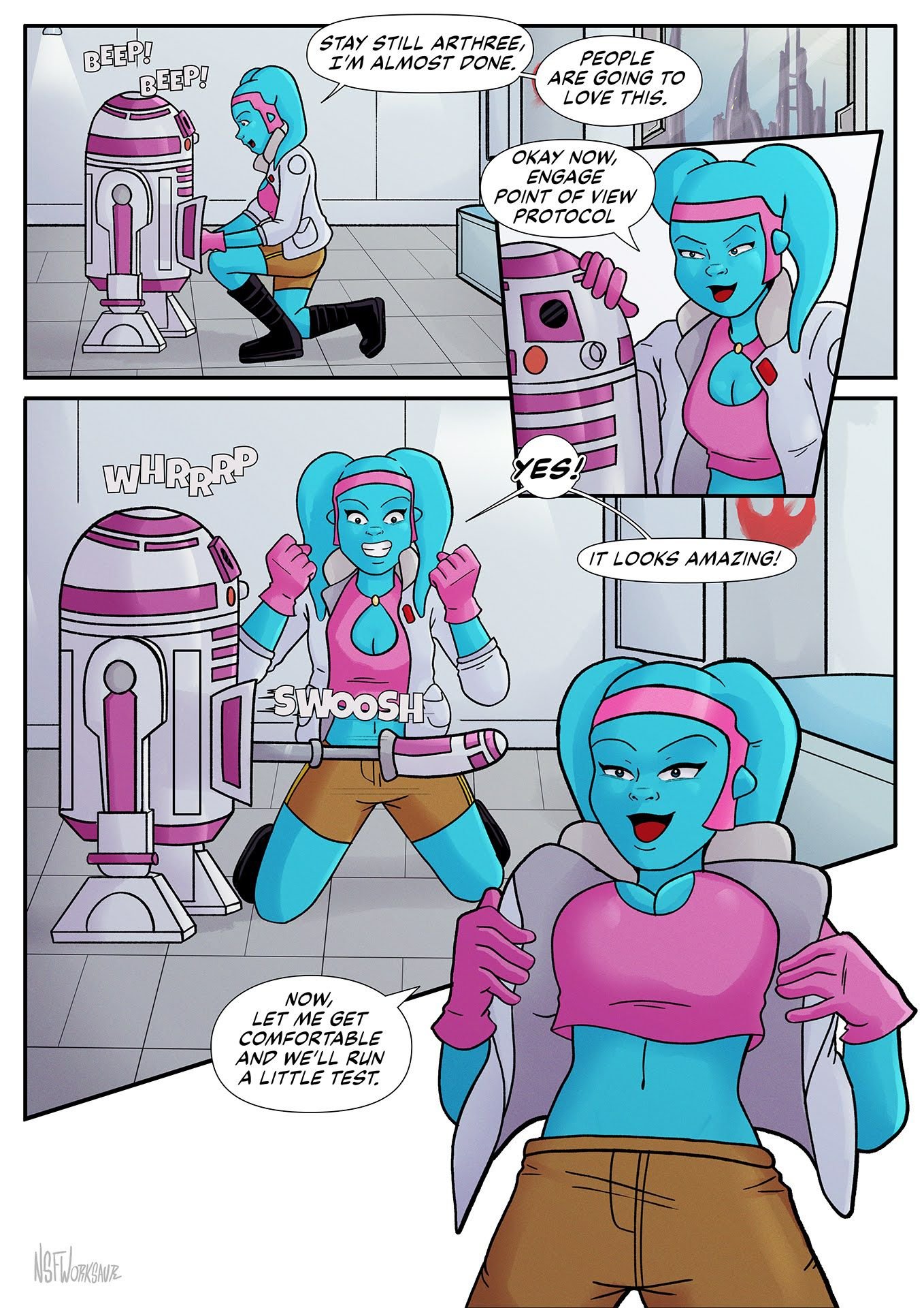 Dyra Nett (Star Wars) [Rivex] 1 . Dyra Nett - Chapter 1 (Star Wars) [Rivex] – page 2