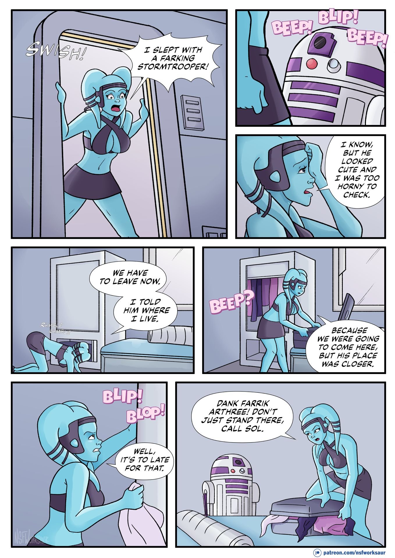 Dyra Nett (Star Wars) [Rivex] 2 . Dyra Nett - Chapter 2 (Star Wars) [Rivex] – page 14