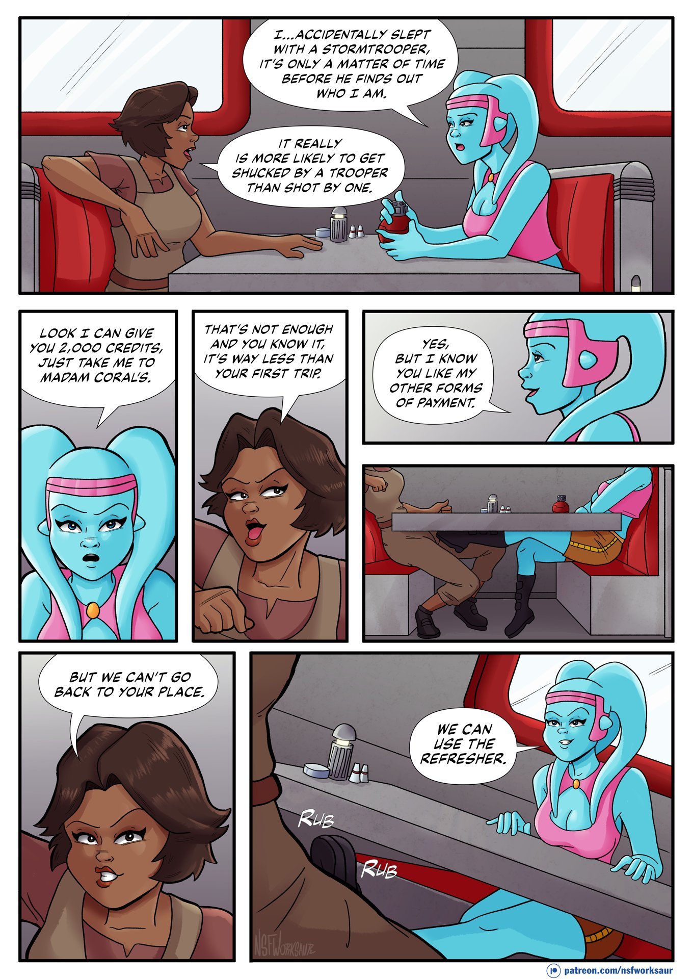 Dyra Nett (Star Wars) [Rivex] 2 . Dyra Nett - Chapter 2 (Star Wars) [Rivex] – page 17