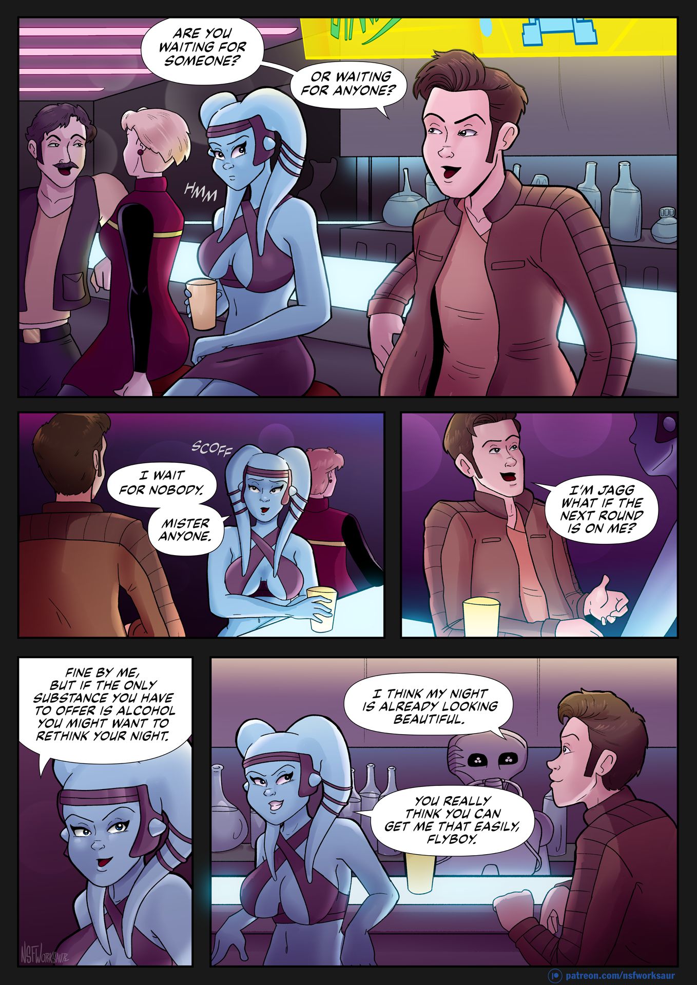 Dyra Nett (Star Wars) [Rivex] 2 . Dyra Nett - Chapter 2 (Star Wars) [Rivex] – page 6