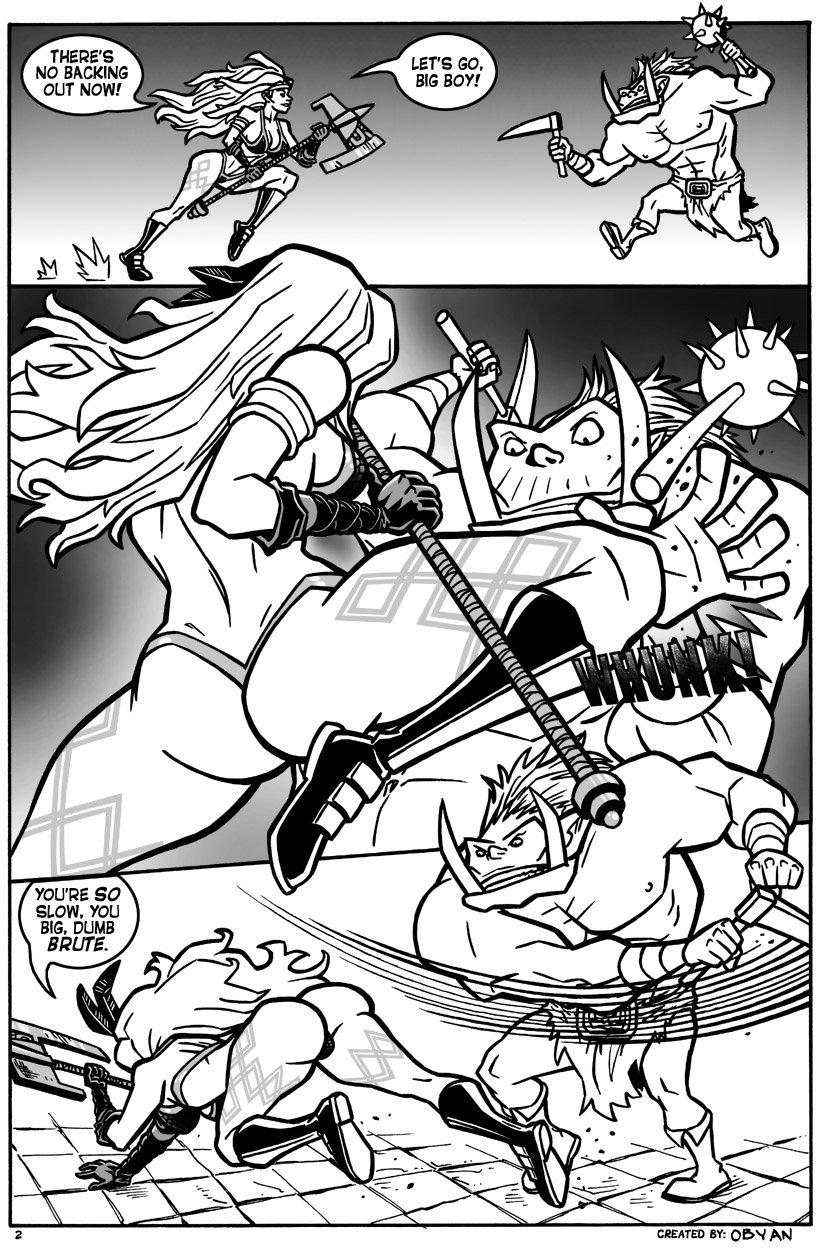 Booty (Dragon’s Crown) [Obyan] 1 . Booty - Chapter 1 (Dragon's Crown) [Obyan] – page 3