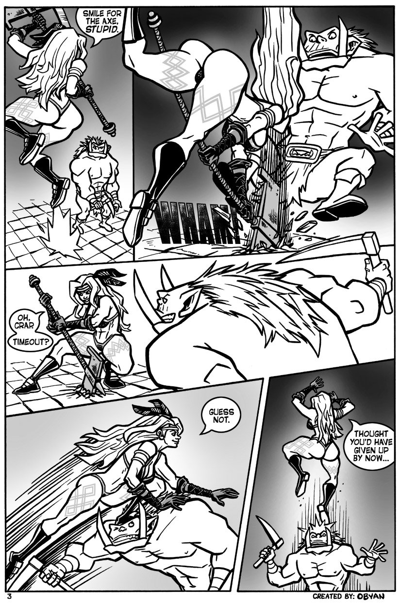 Booty (Dragon’s Crown) [Obyan] 1 . Booty - Chapter 1 (Dragon's Crown) [Obyan] – page 4