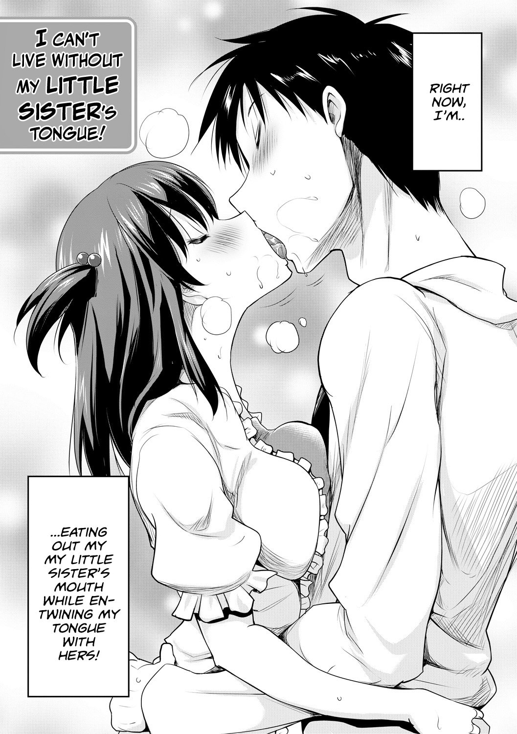 I Can’t Live Without My Little Sister’s Tongue [Pony R] 1-2 . I Can't Live Without My Little Sister's Tongue - Chapter 1-2 [Pony R] – page 3