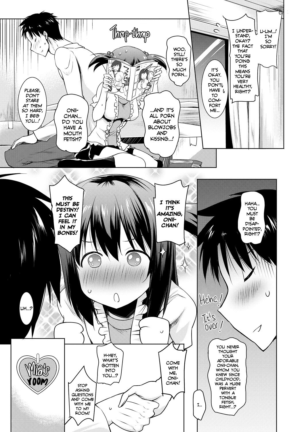 I Can’t Live Without My Little Sister’s Tongue [Pony R] 1-2 . I Can't Live Without My Little Sister's Tongue - Chapter 1-2 [Pony R] – page 9