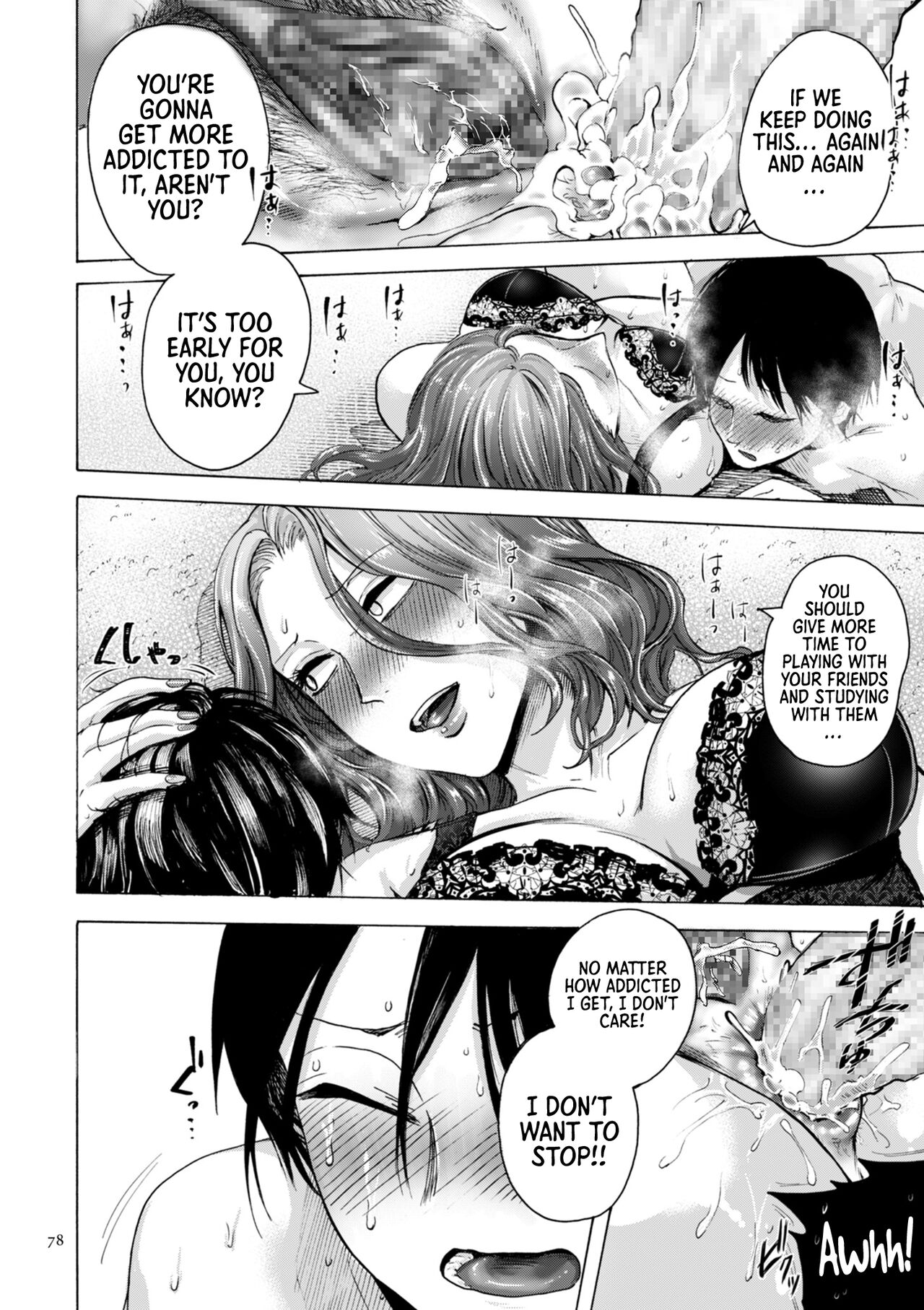 You Just Watch from There – page 78