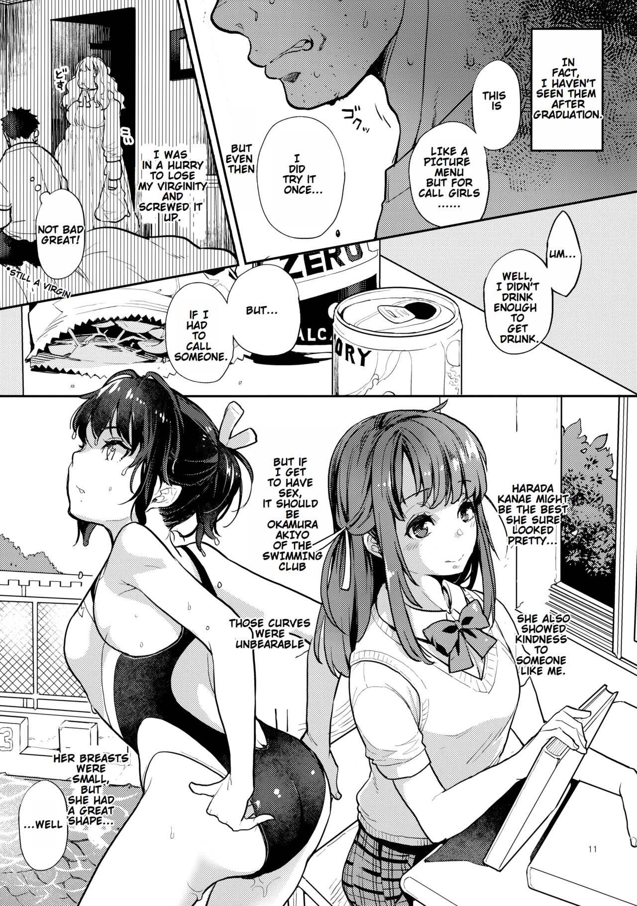 Hooker Classmates [Rei , Kagami] 1 . Hooker Classmates - Chapter 1 [Rei , Kagami] – page 10
