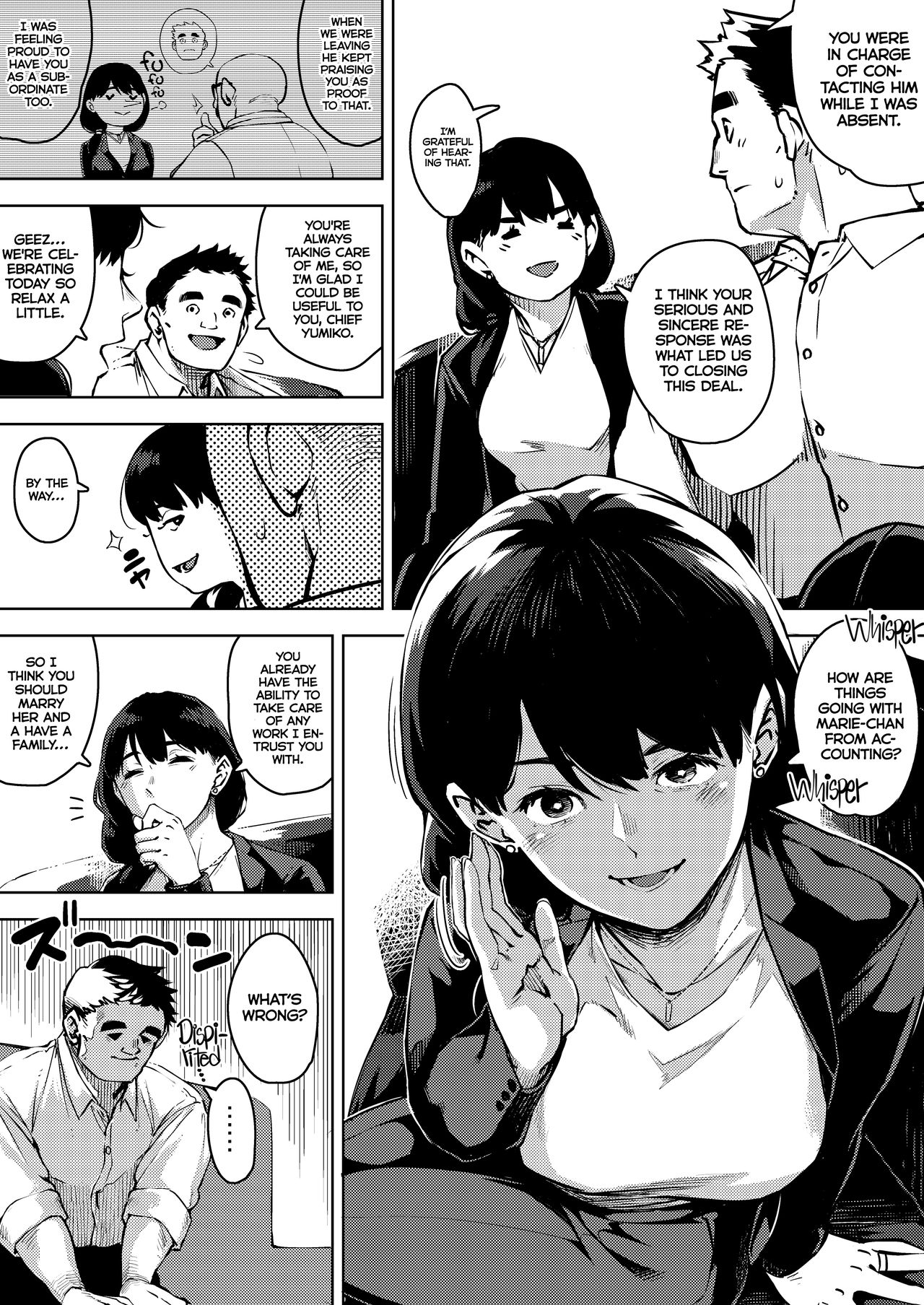 Married Boss Yumiko Having Sex With Her Subordinate [Rocket Monkey] 1 . Married Boss Yumiko Having Sex With Her Subordinate - Chapter 1 [Rocket Monkey] – page 3