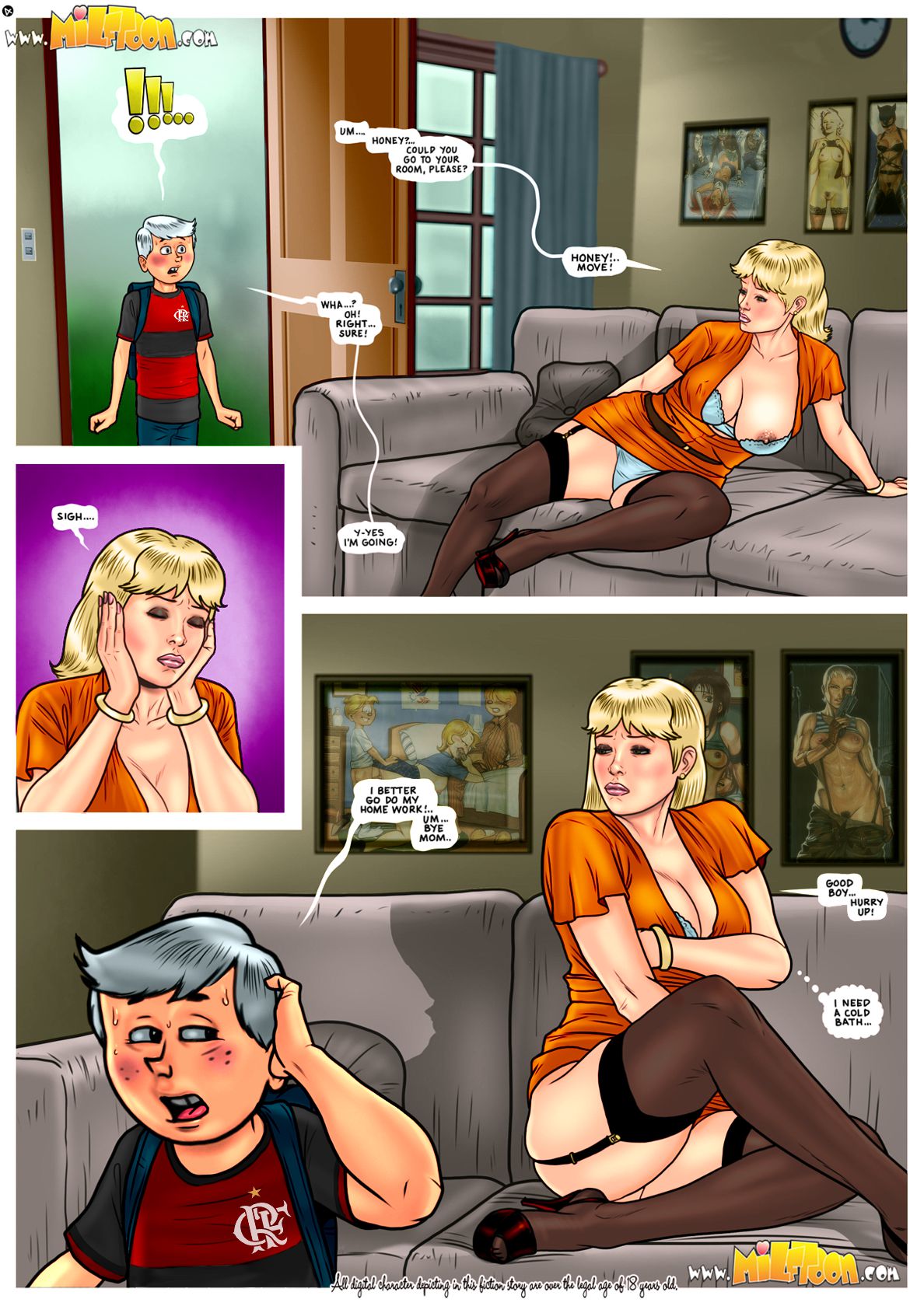 A Loud House (The Loud House) [MILFToon] 1 . A Loud House - Color By L - Chapter 1 (The Loud House) [MILFToon] – page 4