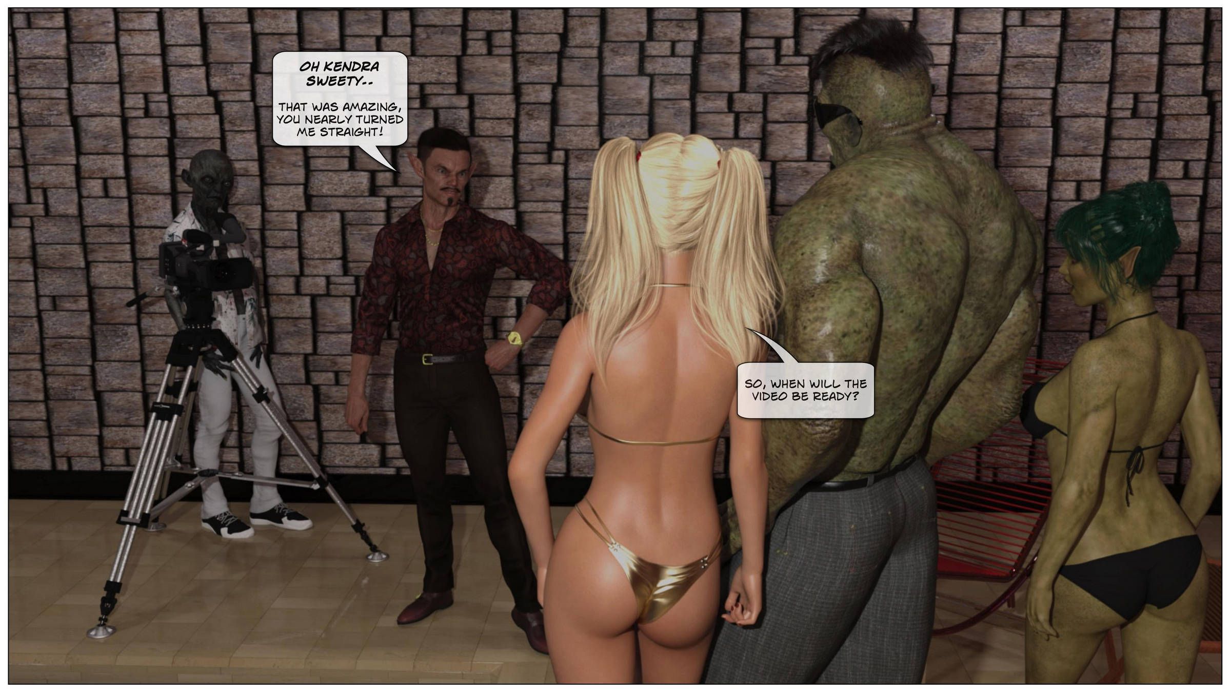 Fantasyland Kendra [Gonzo Studios] 2 . Fantasyland Kendra - Chapter 2 [Gonzo Studios] – page 158