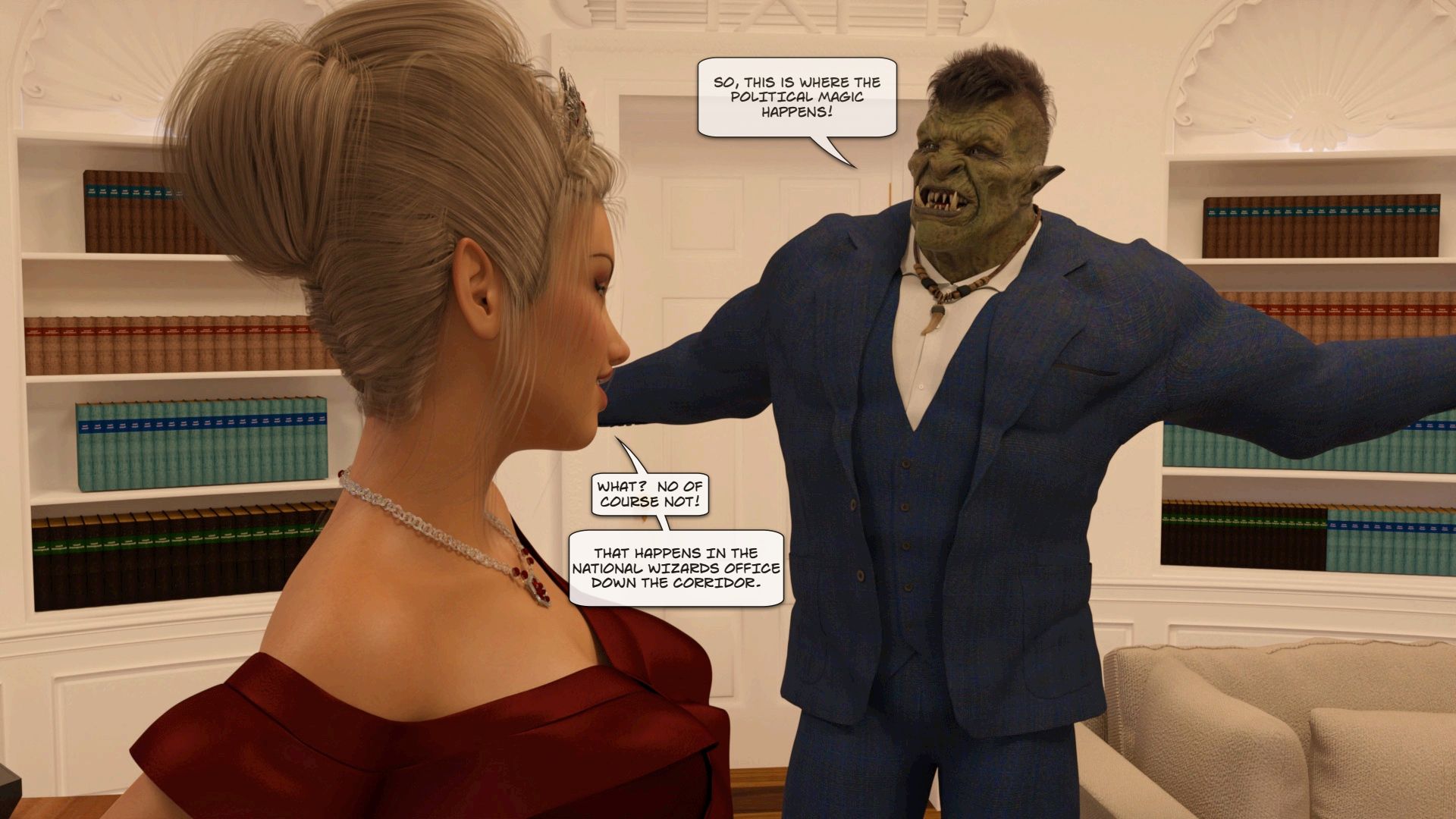 Fantasyland Kendra [Gonzo Studios] 1 . Fantasyland Kendra - Chapter 1 [Gonzo Studios] – page 89
