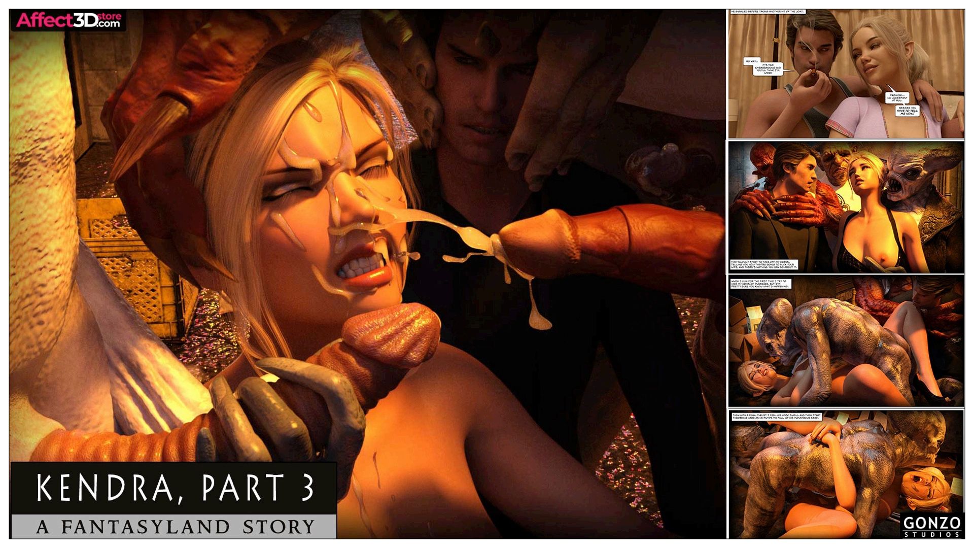 Fantasyland Kendra [Gonzo Studios] 3.5 . Fantasyland Kendra - Chapter 3.5 [Gonzo Studios] – page 36