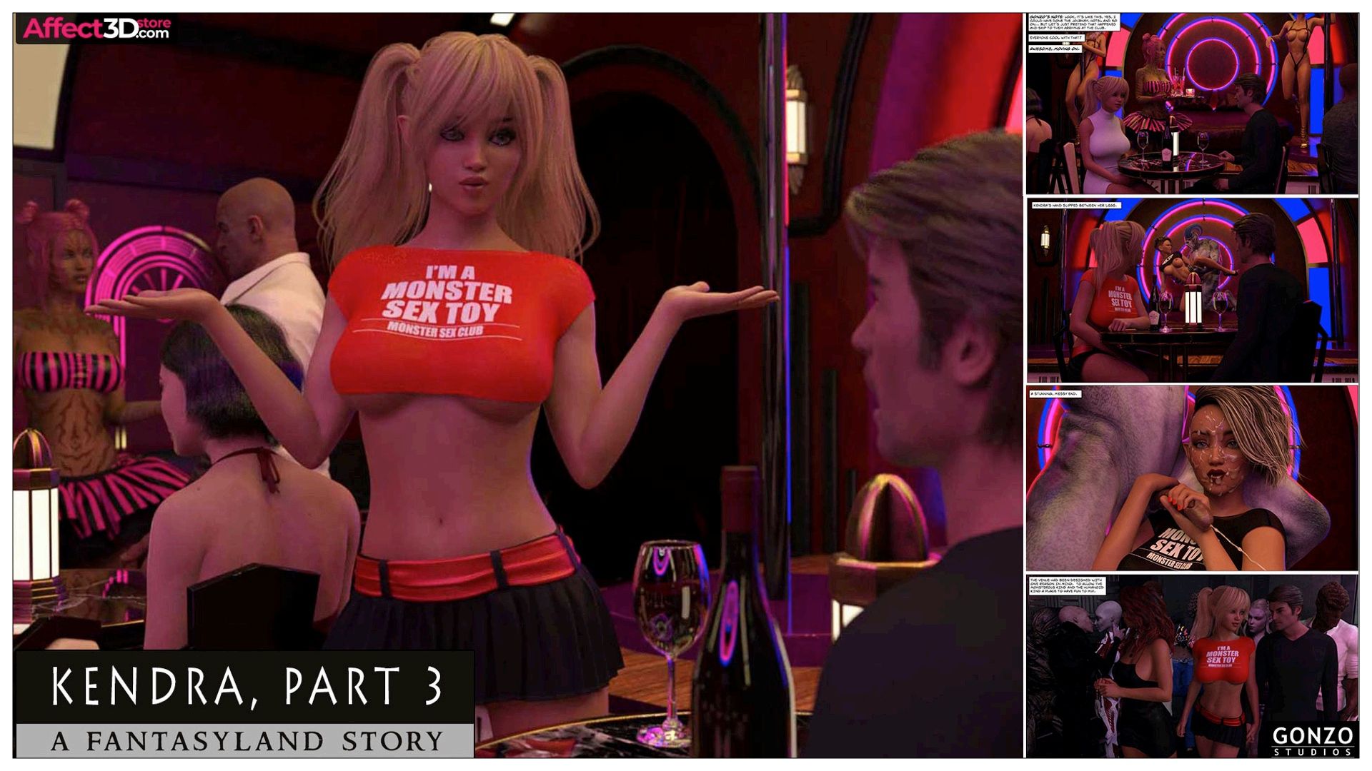 Fantasyland Kendra [Gonzo Studios] 3.5 . Fantasyland Kendra - Chapter 3.5 [Gonzo Studios] – page 37