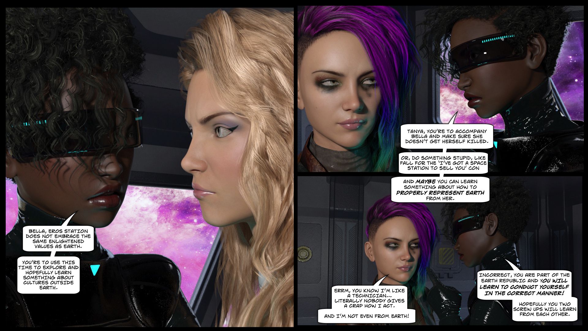 Venus Rising [Gonzo Studios] 1 . Venus Rising - Book 1 [Gonzo Studios] – page 6