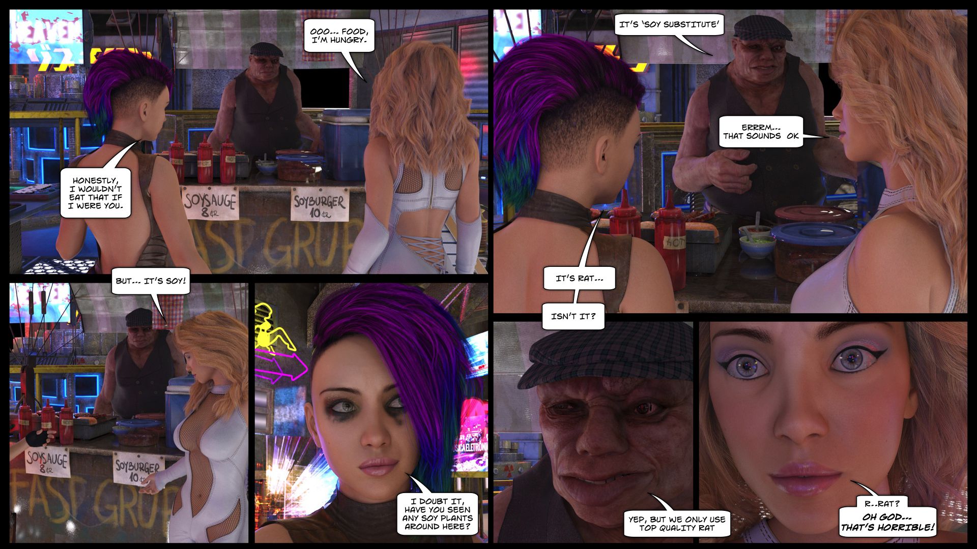 Venus Rising [Gonzo Studios] 1 . Venus Rising - Book 1 [Gonzo Studios] – page 8