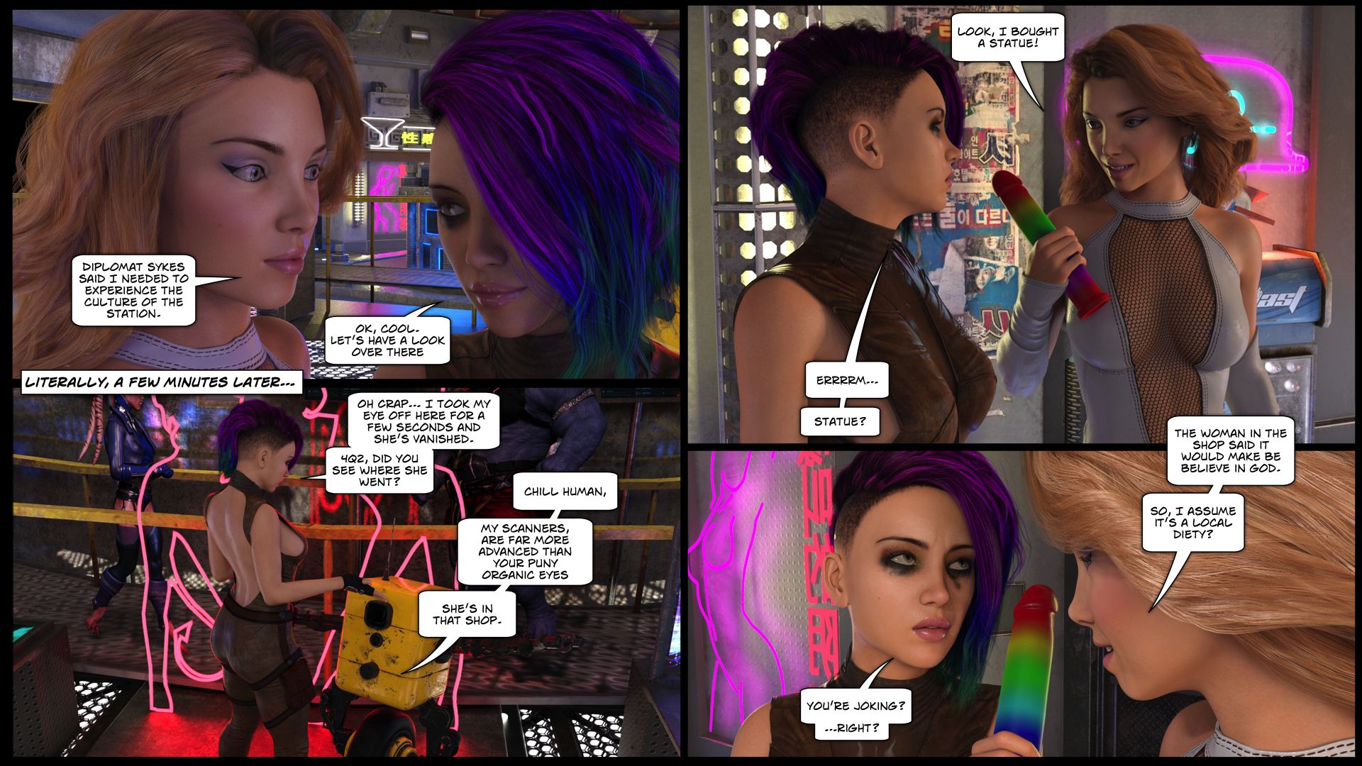 Venus Rising [Gonzo Studios] 1 . Venus Rising - Book 1 [Gonzo Studios] – page 9