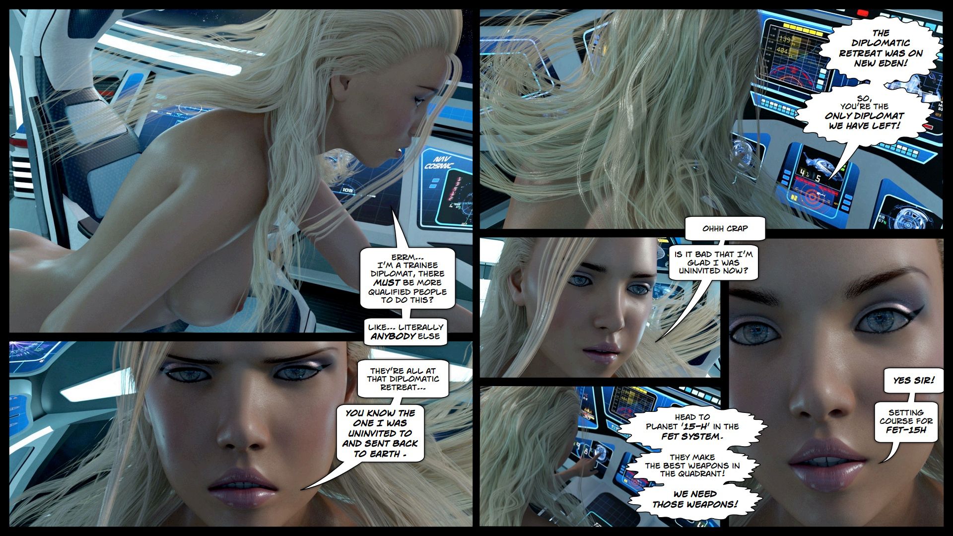 Venus Rising [Gonzo Studios] 2 . Venus Rising - Book 2 [Gonzo Studios] – page 11