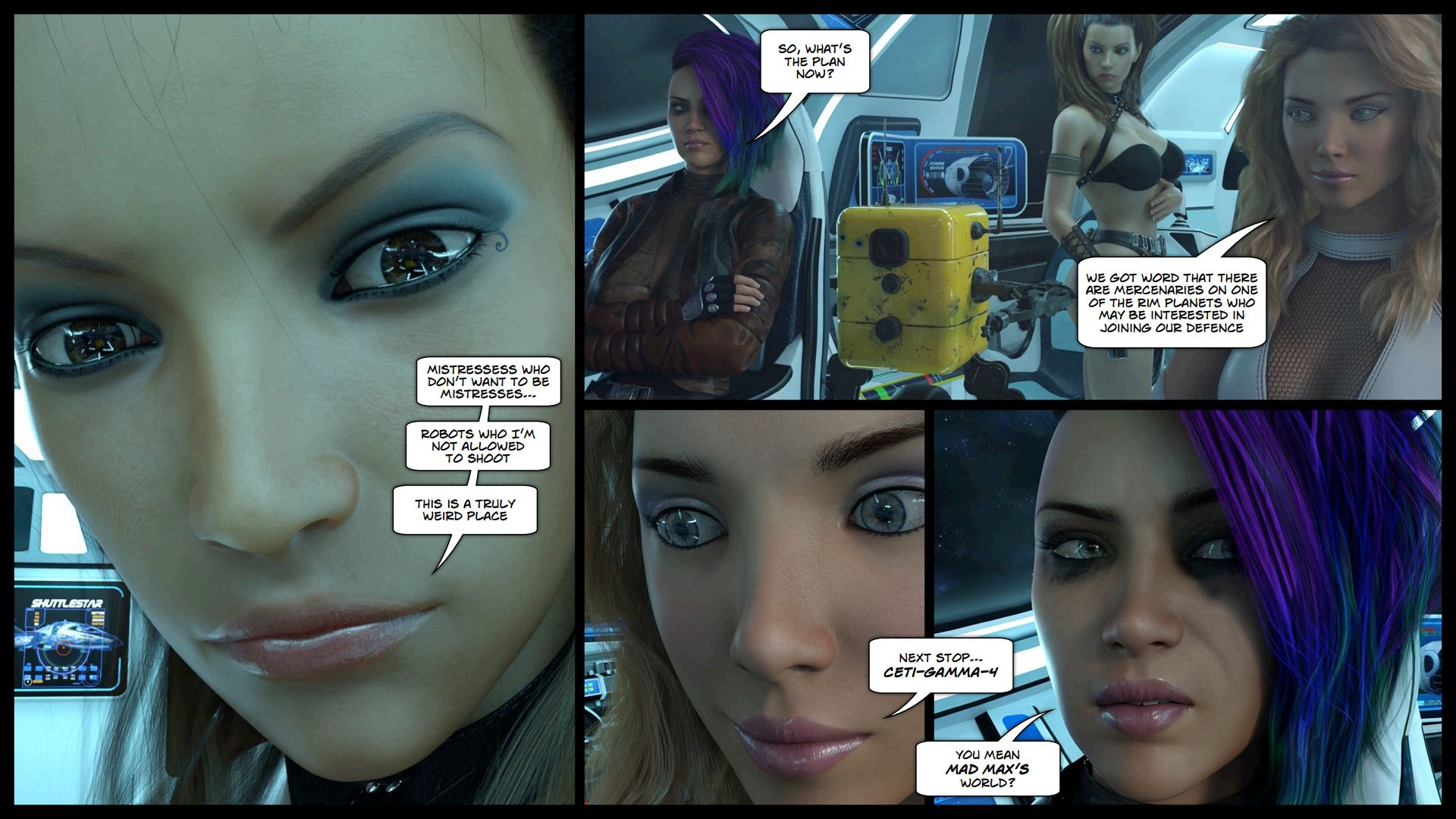 Venus Rising [Gonzo Studios] 2 . Venus Rising - Book 2 [Gonzo Studios] – page 74