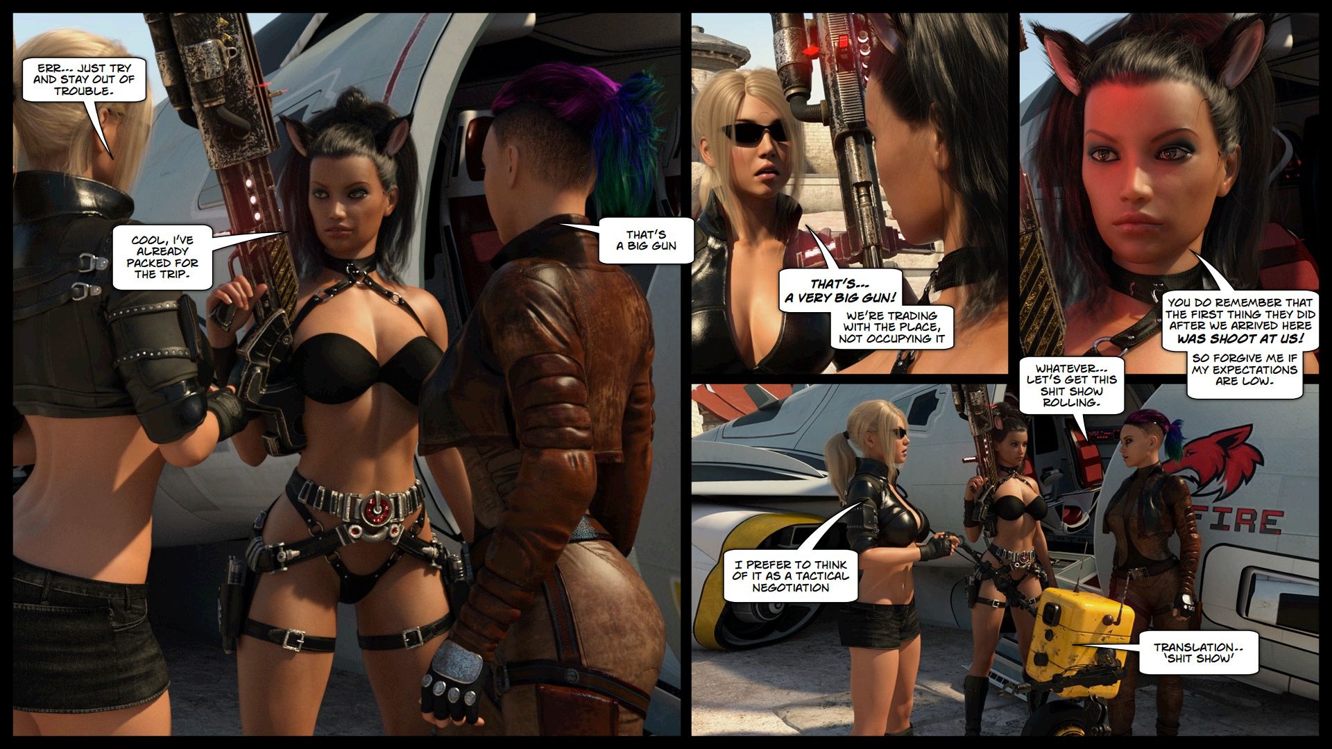 Venus Rising [Gonzo Studios] 3 . Venus Rising - Book 3 [Gonzo Studios] – page 12