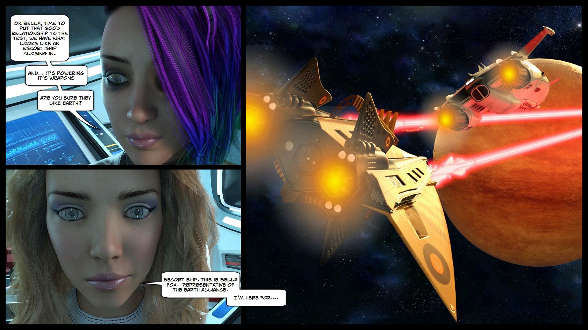 Venus Rising [Gonzo Studios] 3 . Venus Rising - Book 3 [Gonzo Studios] – page 6