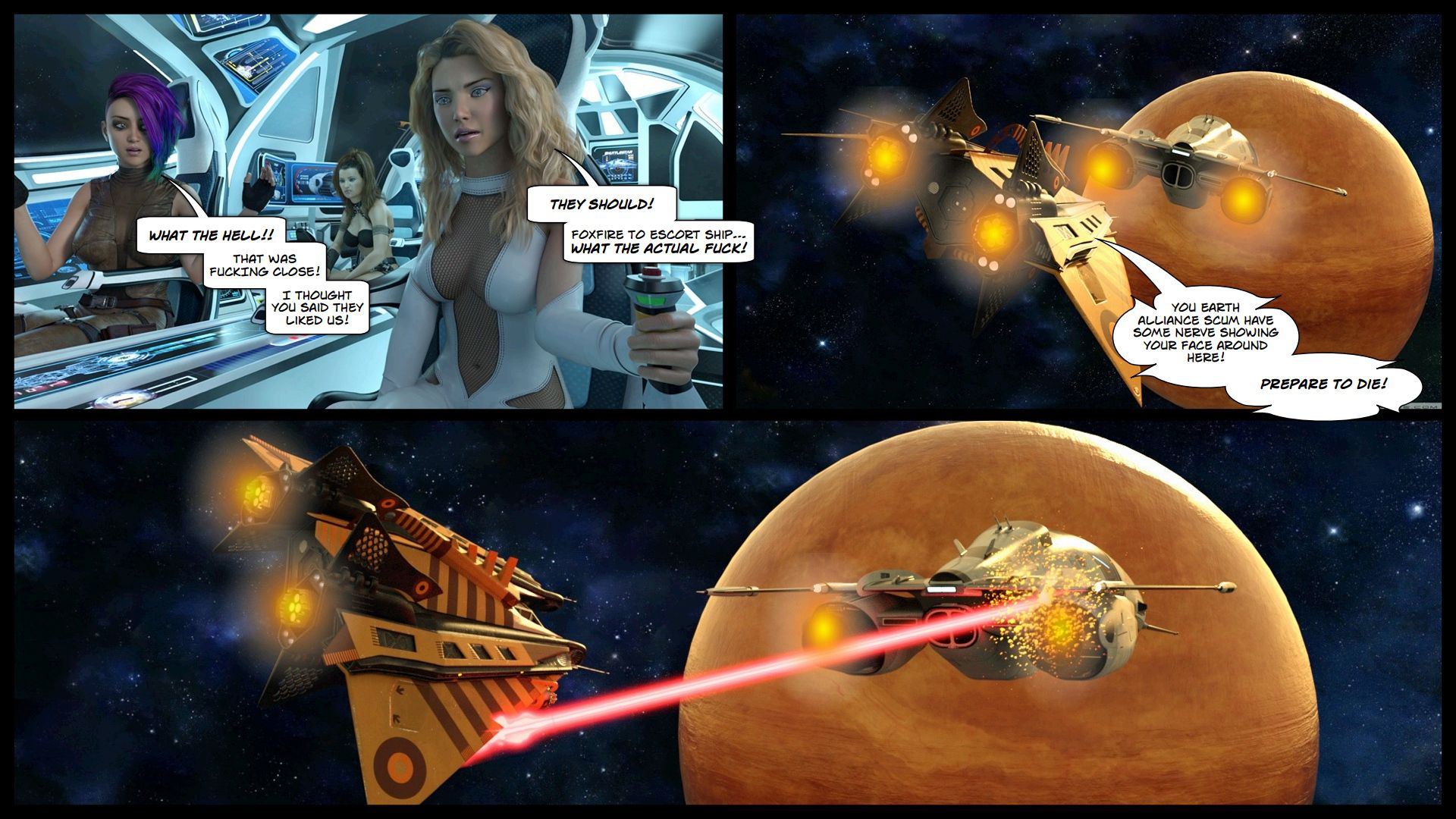 Venus Rising [Gonzo Studios] 3 . Venus Rising - Book 3 [Gonzo Studios] – page 7
