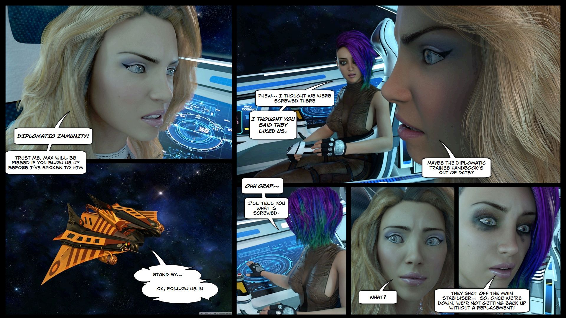 Venus Rising [Gonzo Studios] 3 . Venus Rising - Book 3 [Gonzo Studios] – page 8