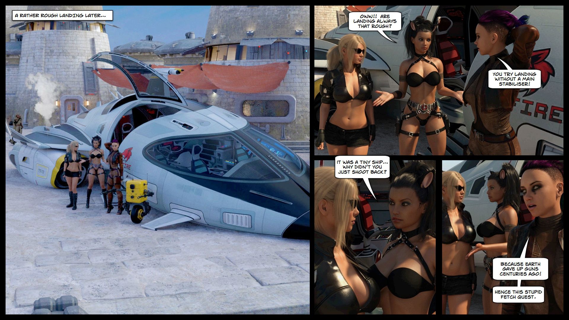 Venus Rising [Gonzo Studios] 3 . Venus Rising - Book 3 [Gonzo Studios] – page 9