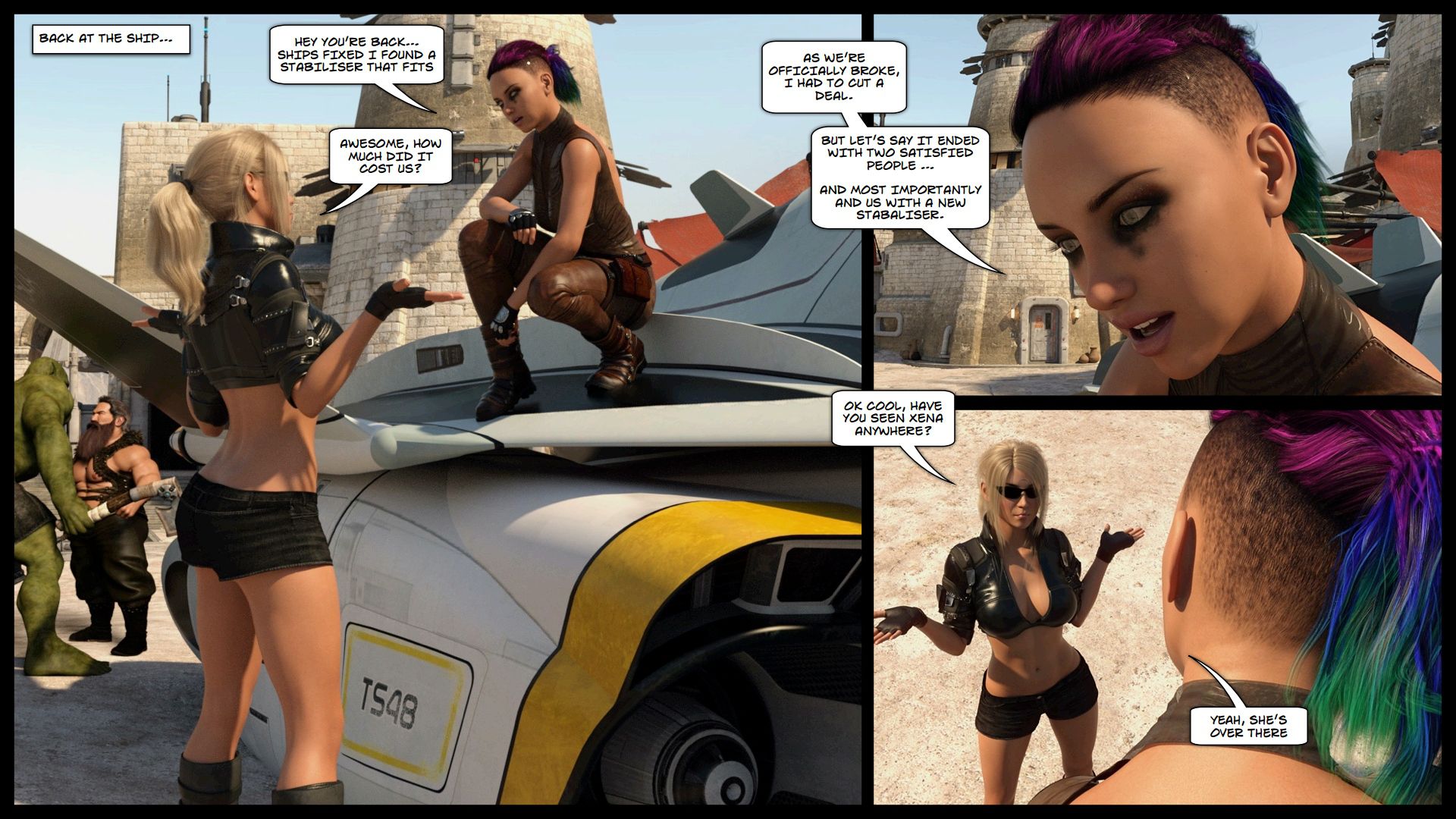 Venus Rising [Gonzo Studios] 3 . Venus Rising - Book 3 [Gonzo Studios] – page 98