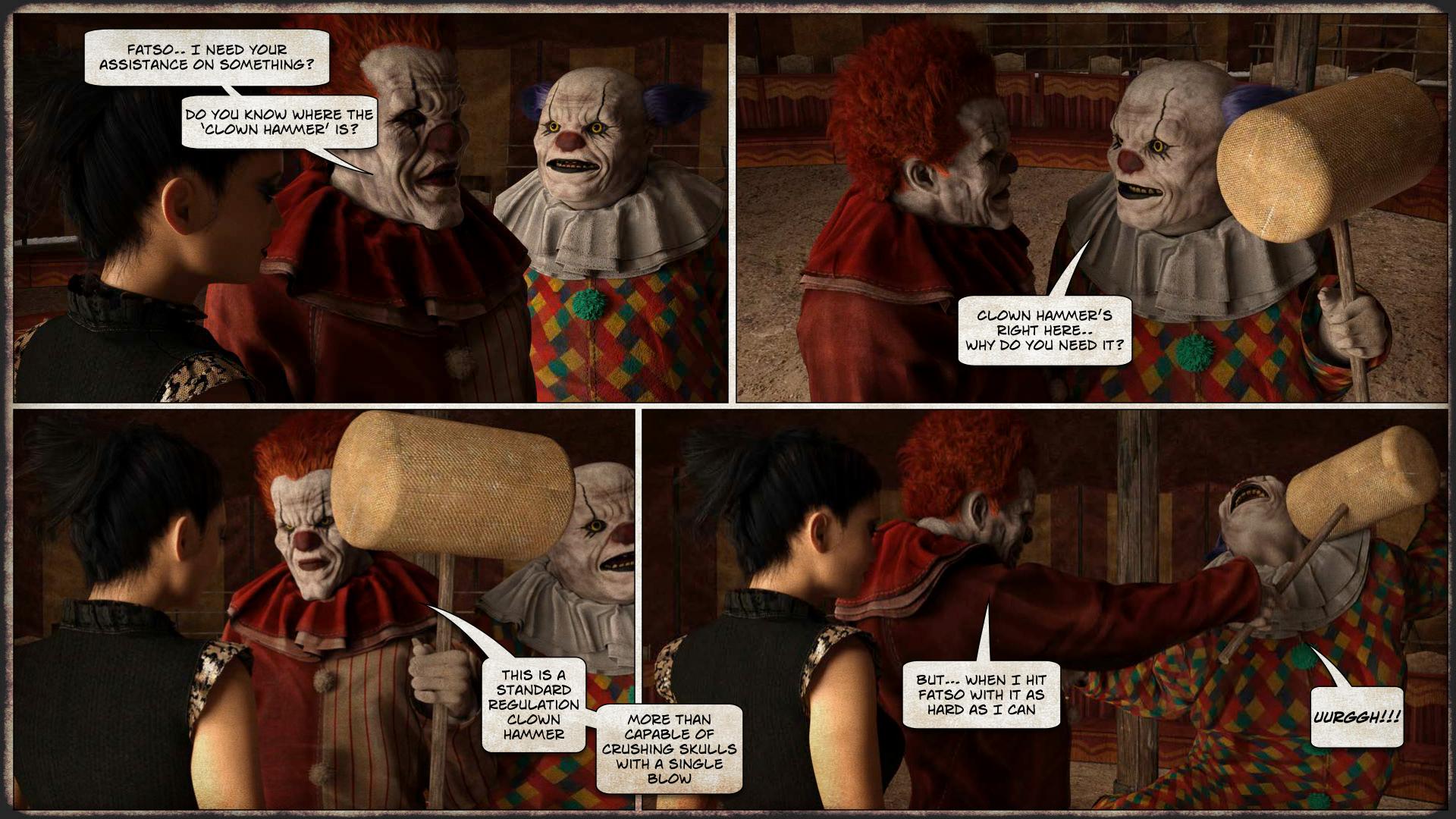 THEM [Gonzo Studios] 5 . THEM - Return of the clown - Chapter 5 [Gonzo Studios] – page 3