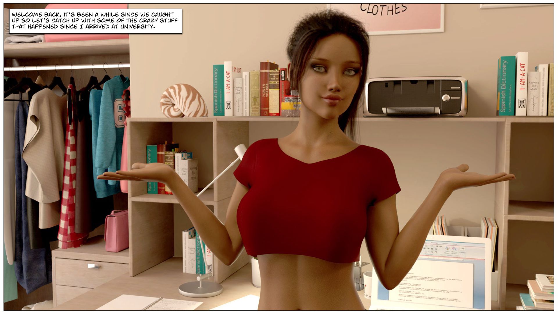 Chatterly [Sexy3DComics | Gonzo] 7 . Chatterly - The Next Generation - Chapter 3 [Gonzo Studios] – page 2