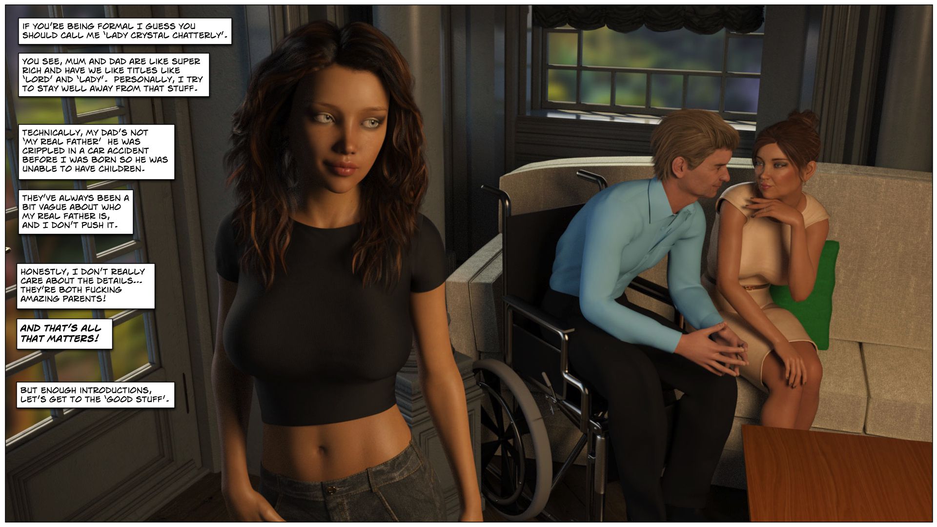 Chatterly [Sexy3DComics | Gonzo] 5 . Chatterly - The Next Generation - Chapter 1 [Gonzo Studios] – page 5