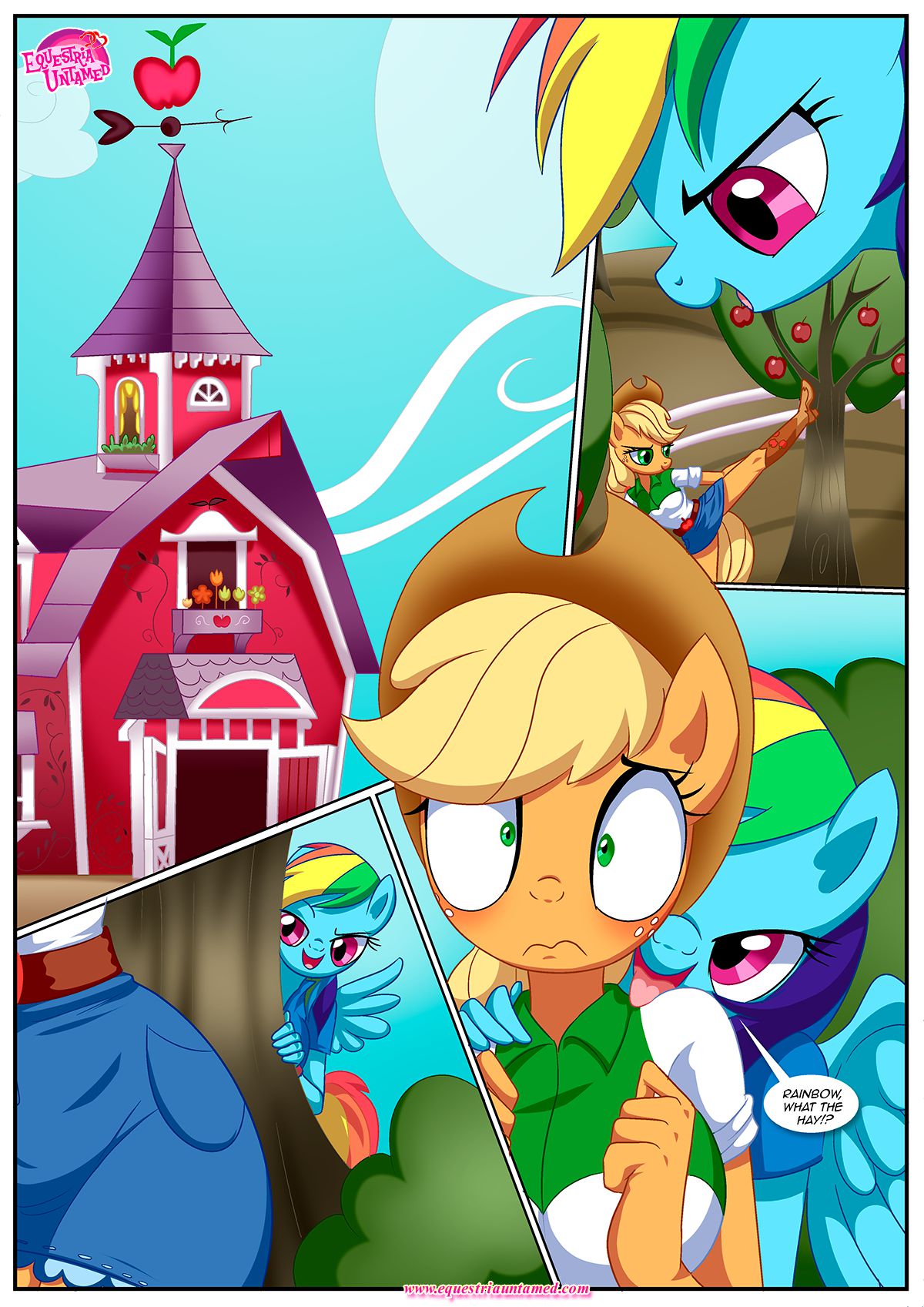 Behind Closed Barn Doors (My Little Pony: Friendship is Magic) [Palcomix] 1 . Behind Closed Barn Doors - Chapter 1 (My Little Pony: Friendship is Magic) [Palcomix] – page 2